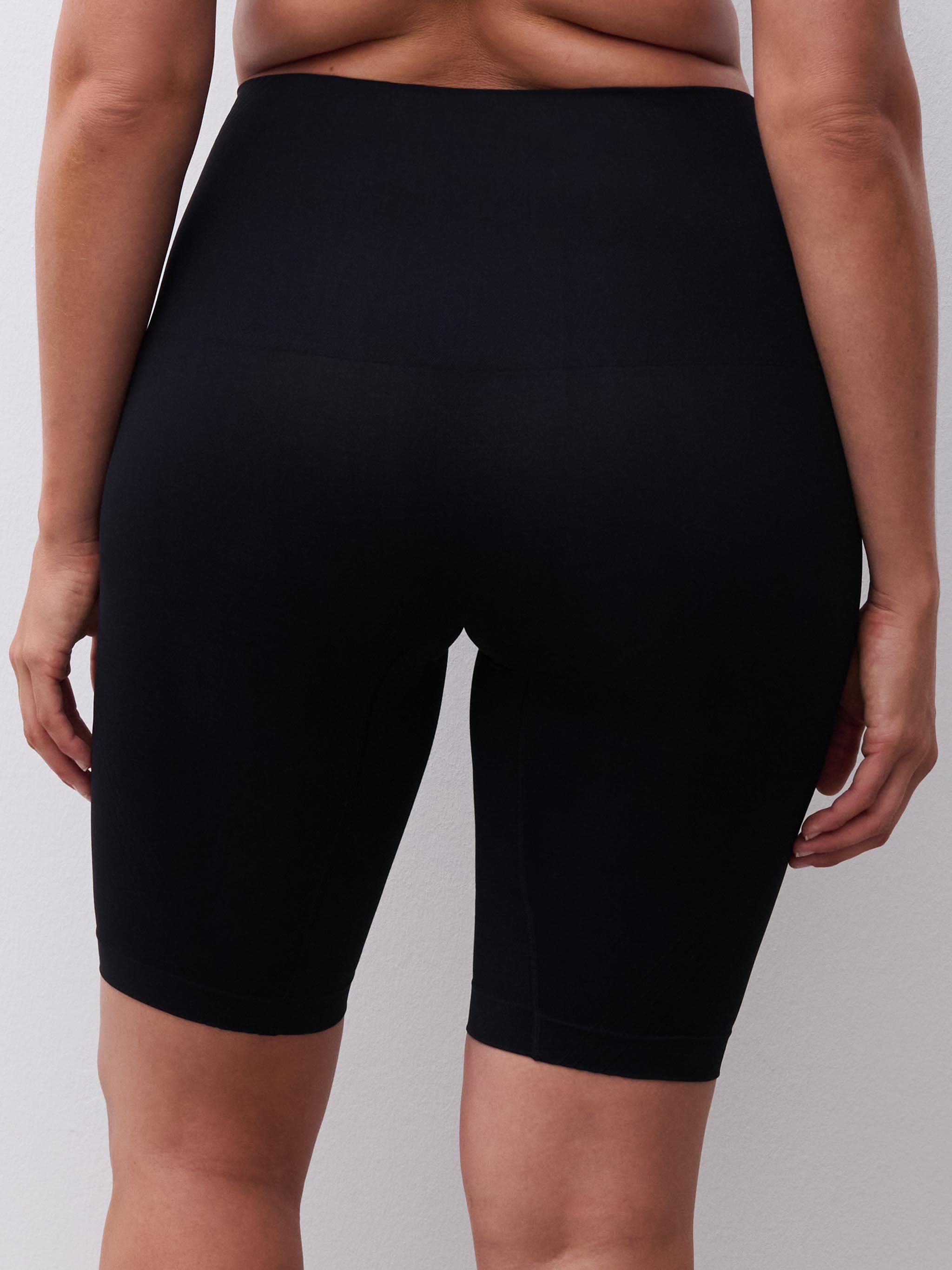 Shapewear lange Radlerhose - Schwarz