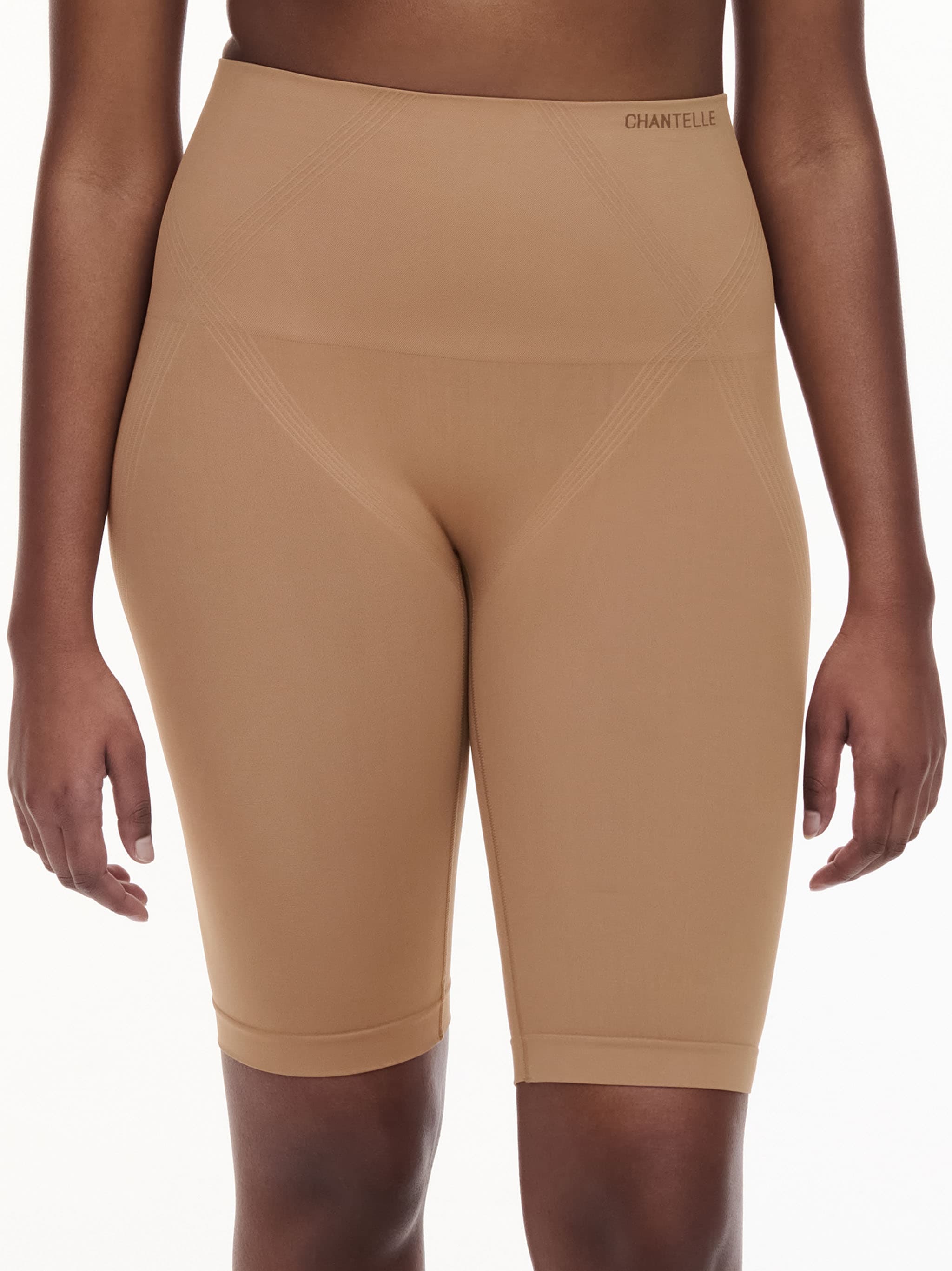 Shapewear lange Radlerhose - Terracotta