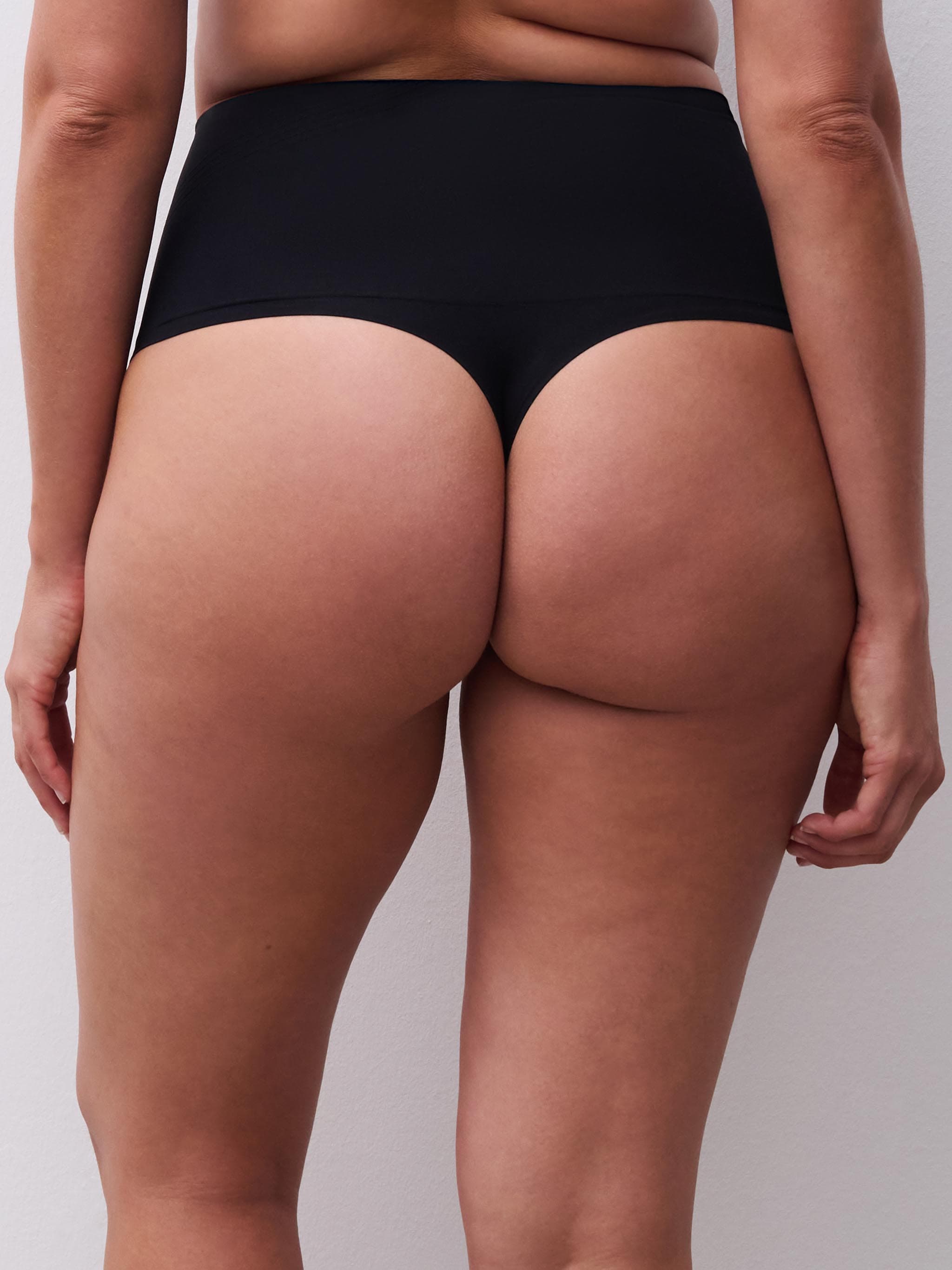 Shapewear High Waist Tanga - Schwarz