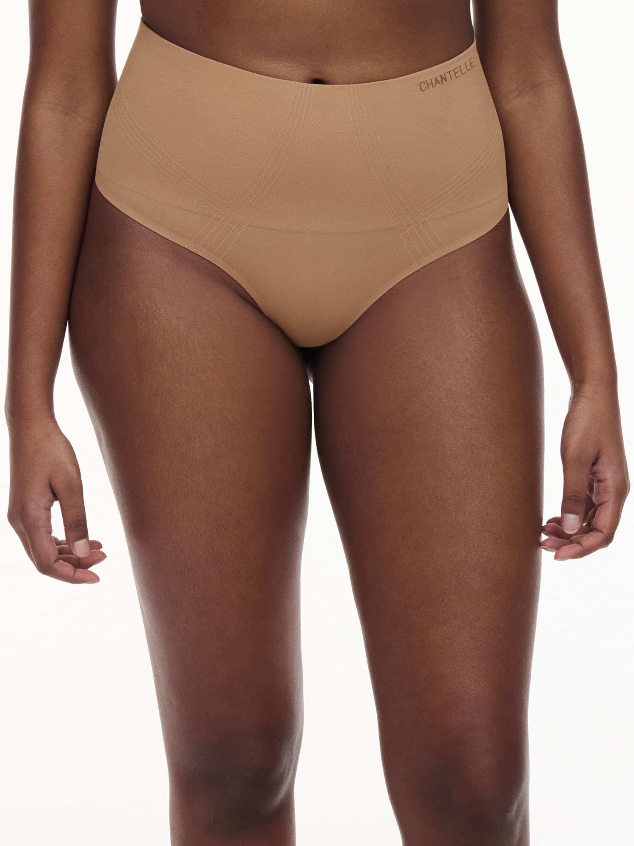 Shapewear High Waist Tanga - Terracotta