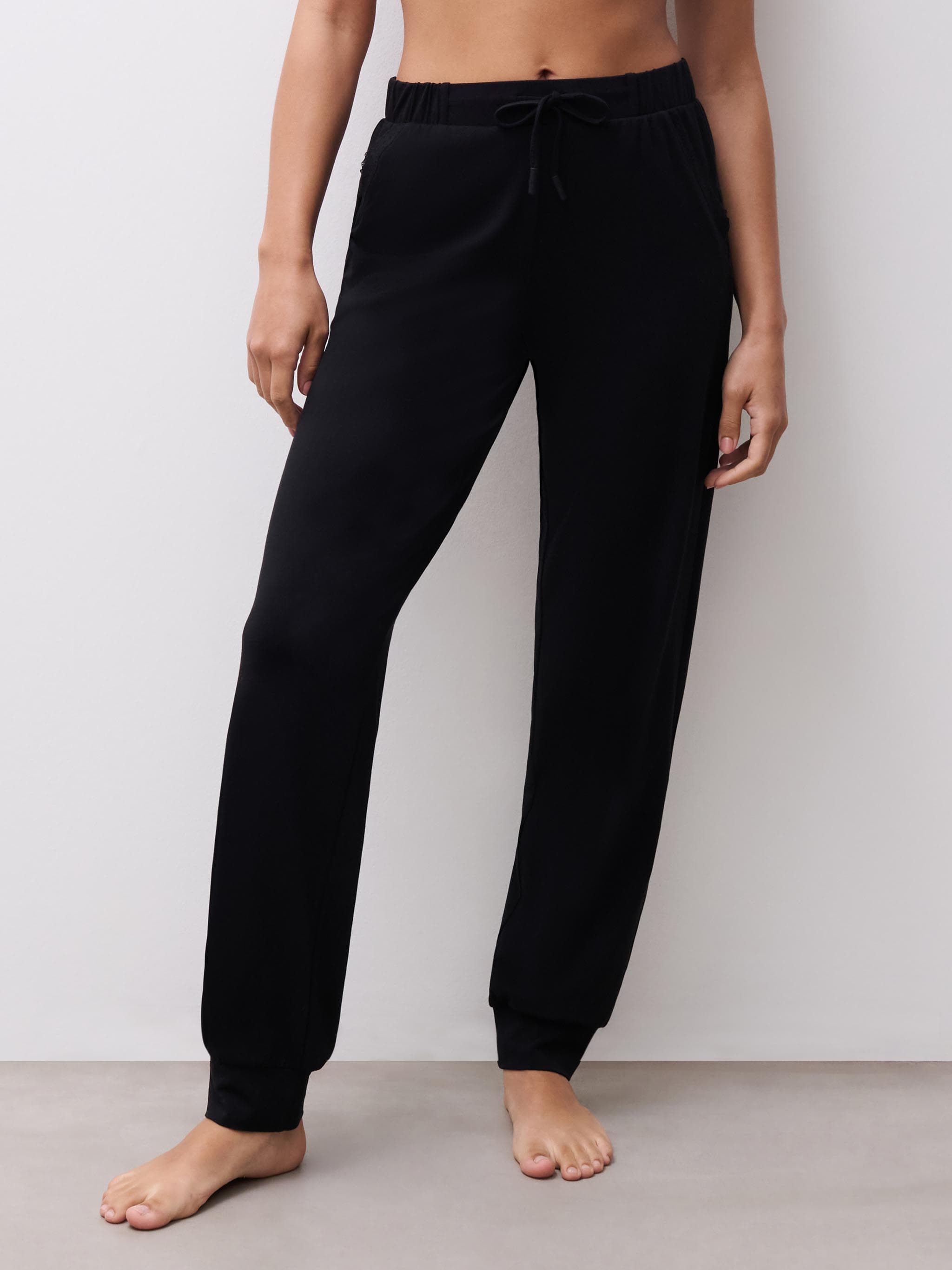 Lange Hose - Schwarz