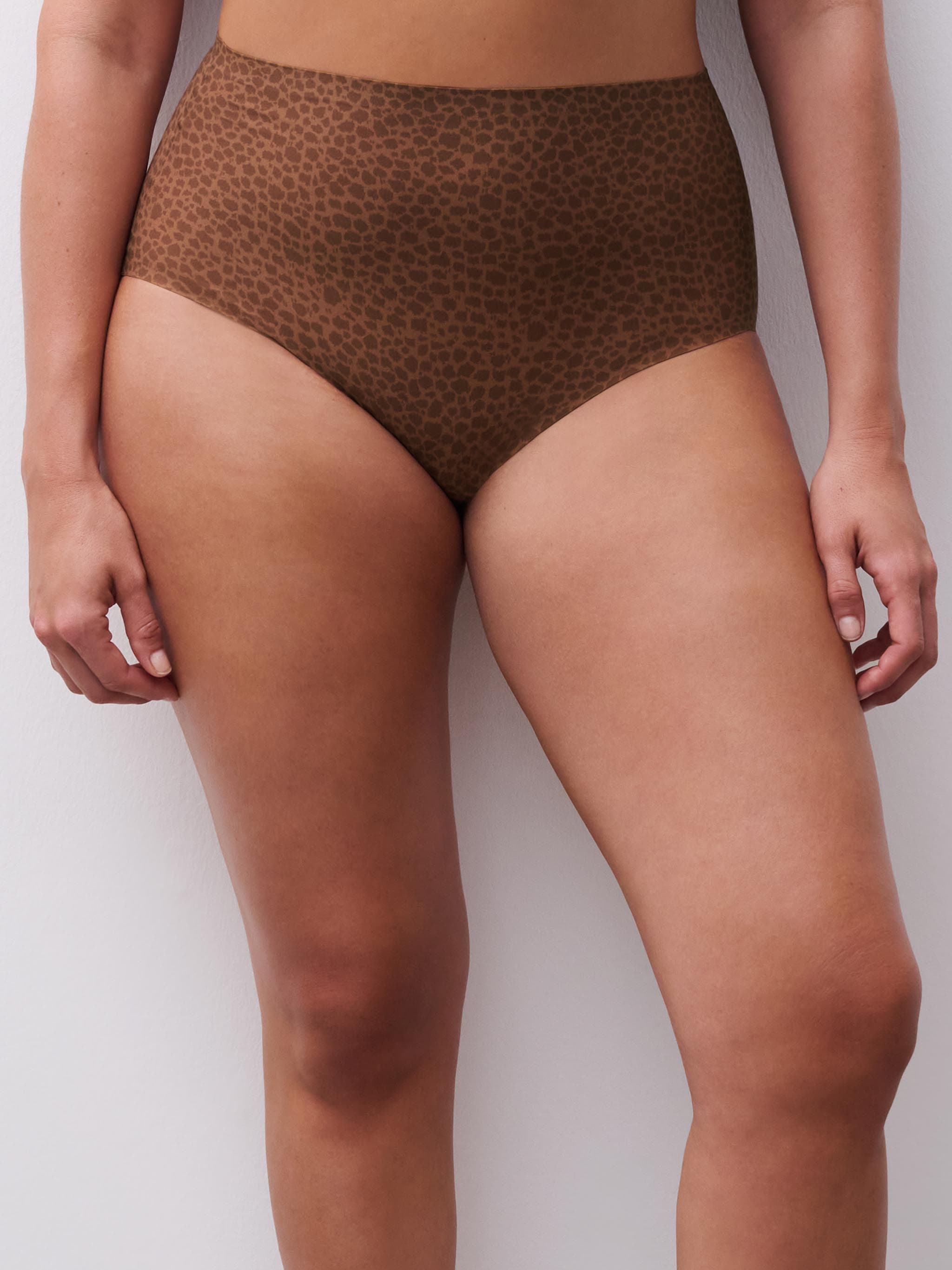 Taillenslip Plussize - Wildbraun