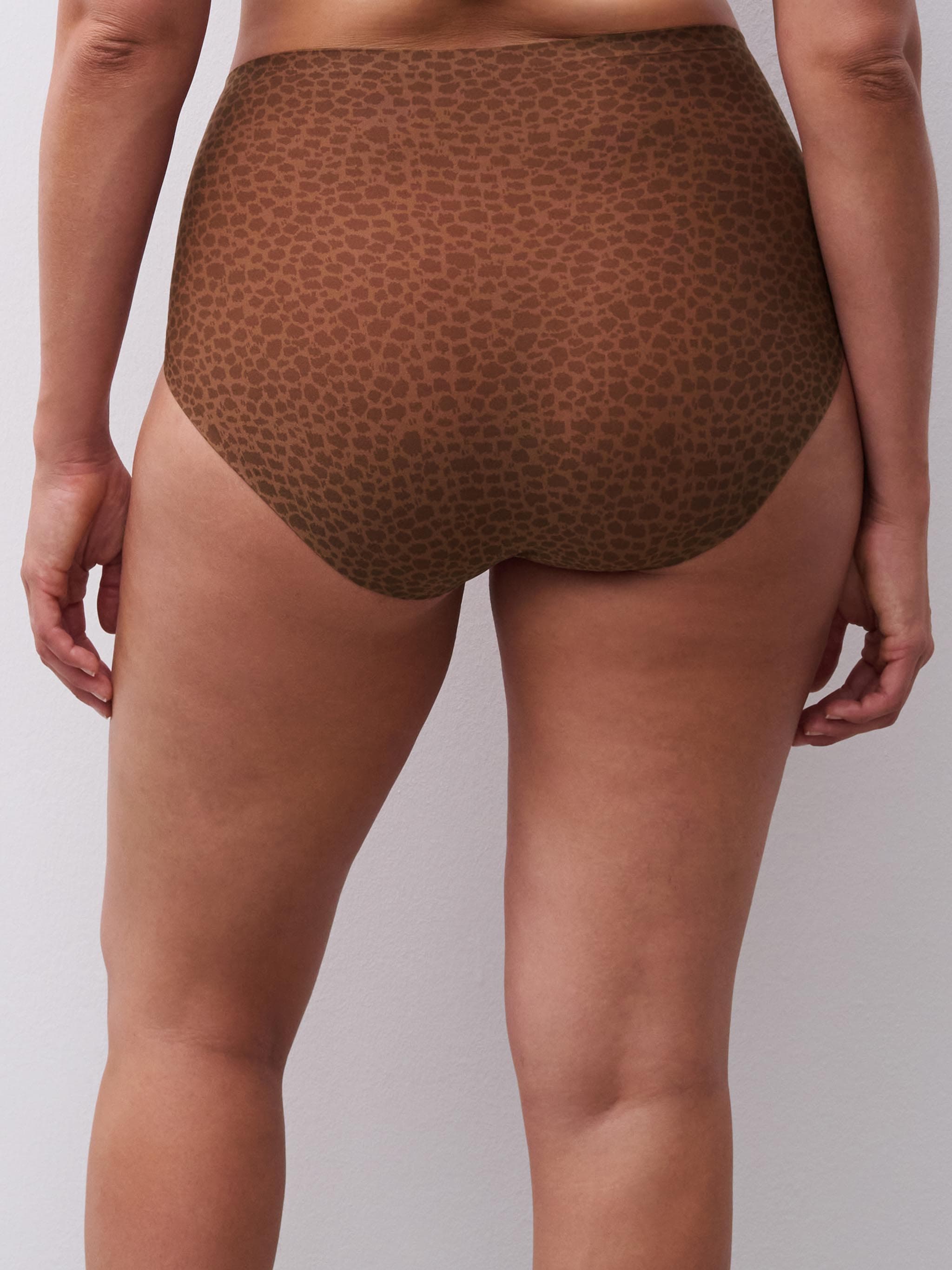 Taillenslip Plussize - Wildbraun