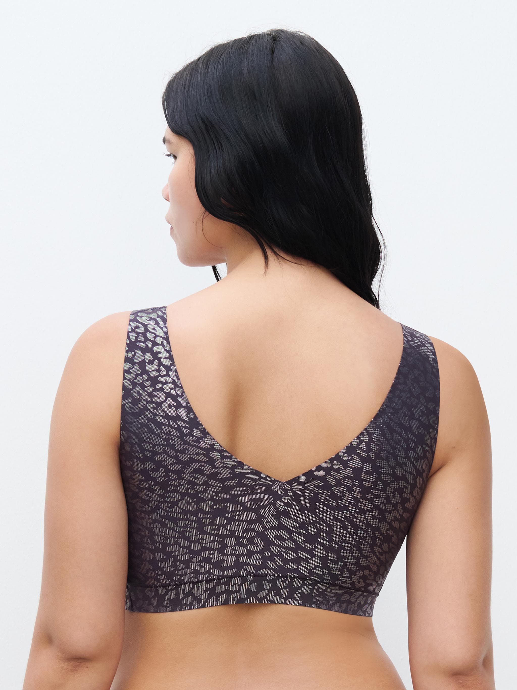 Bustier - Ink Shimmer Print