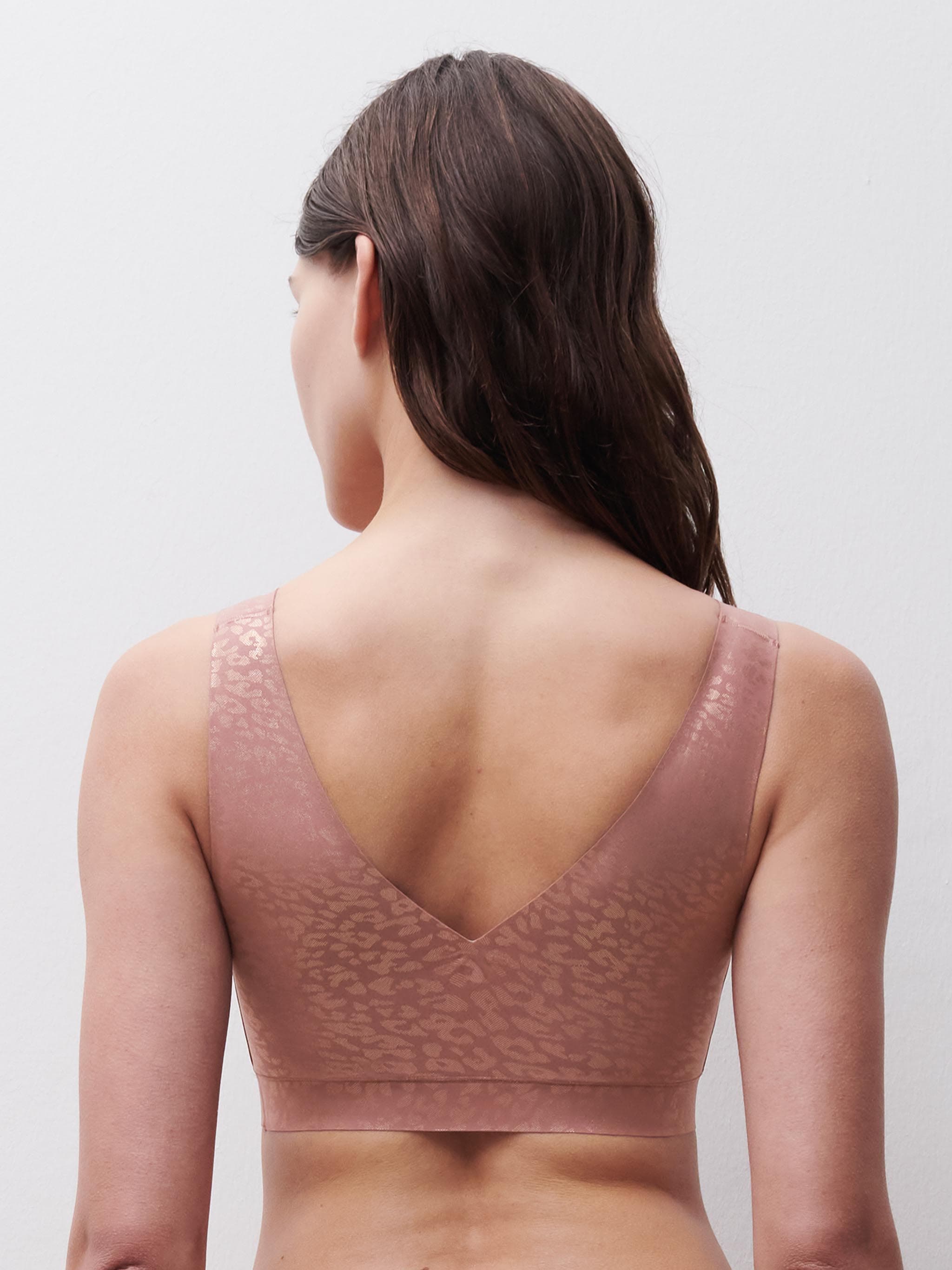 Bustier - Pink Leo Shimmer