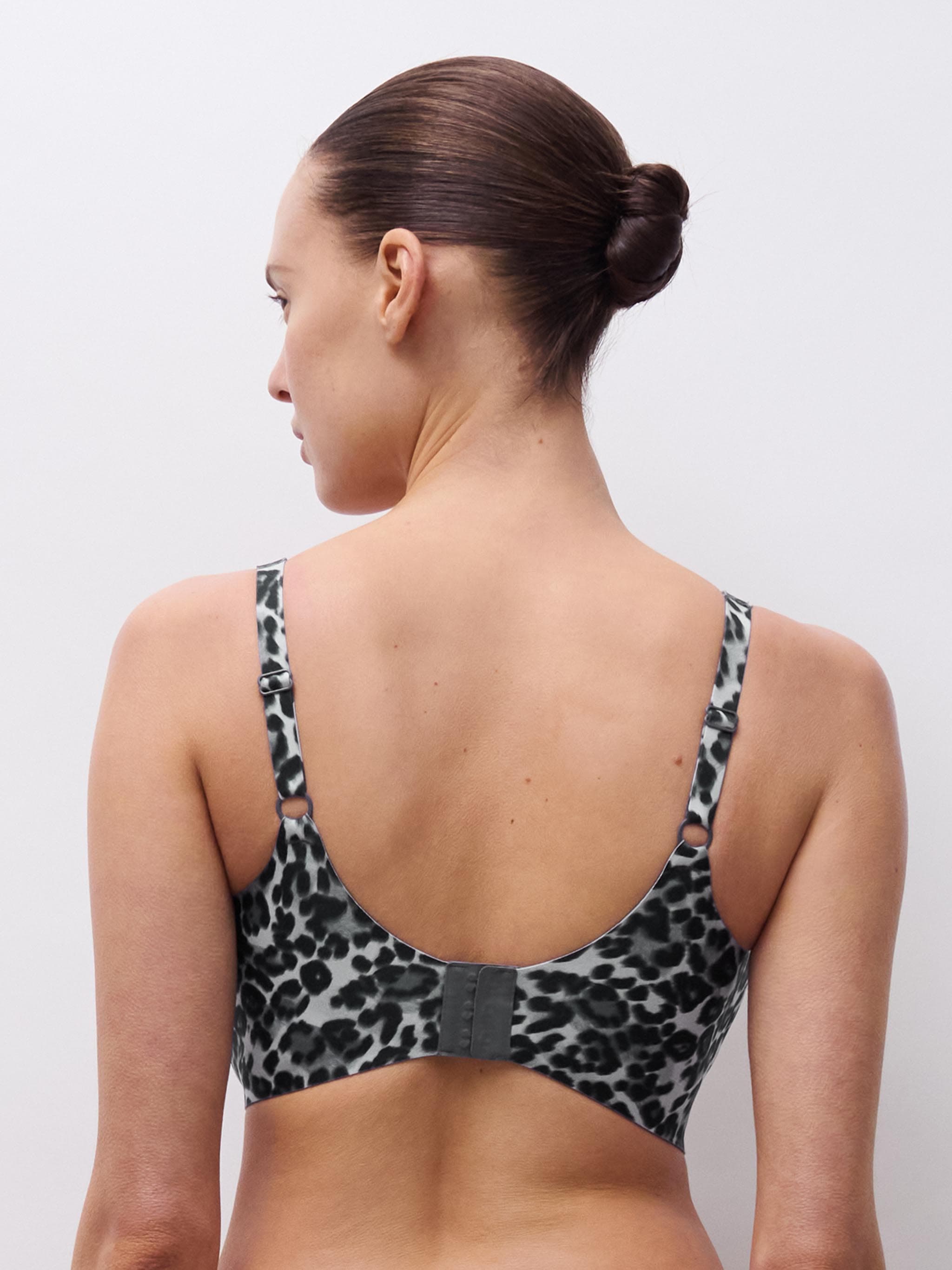 Bügelloser BH - Grey Leopard