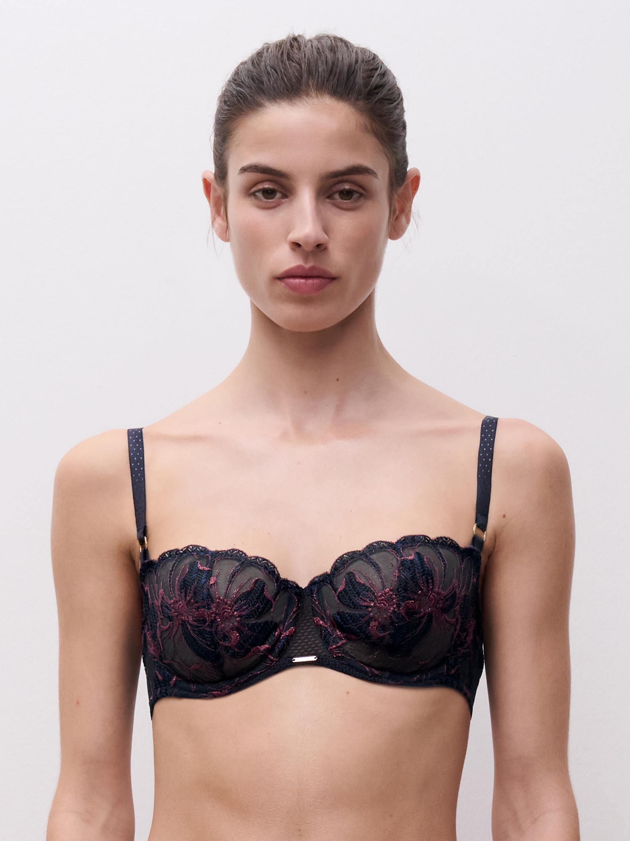Balconette BH - Sailing Blue Lurex