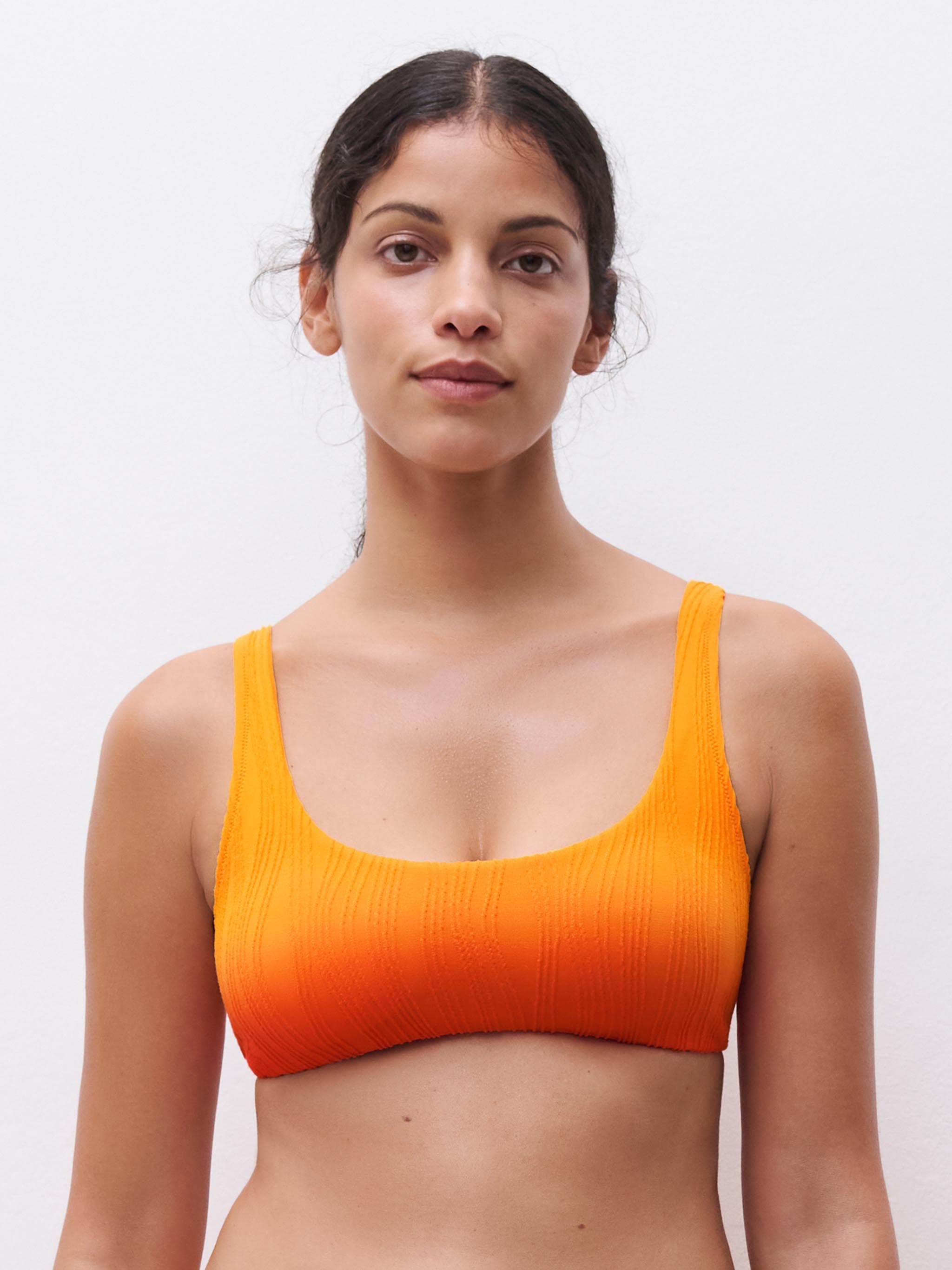 Bügelloser Bikini BH - Sunrise Tie & Dye