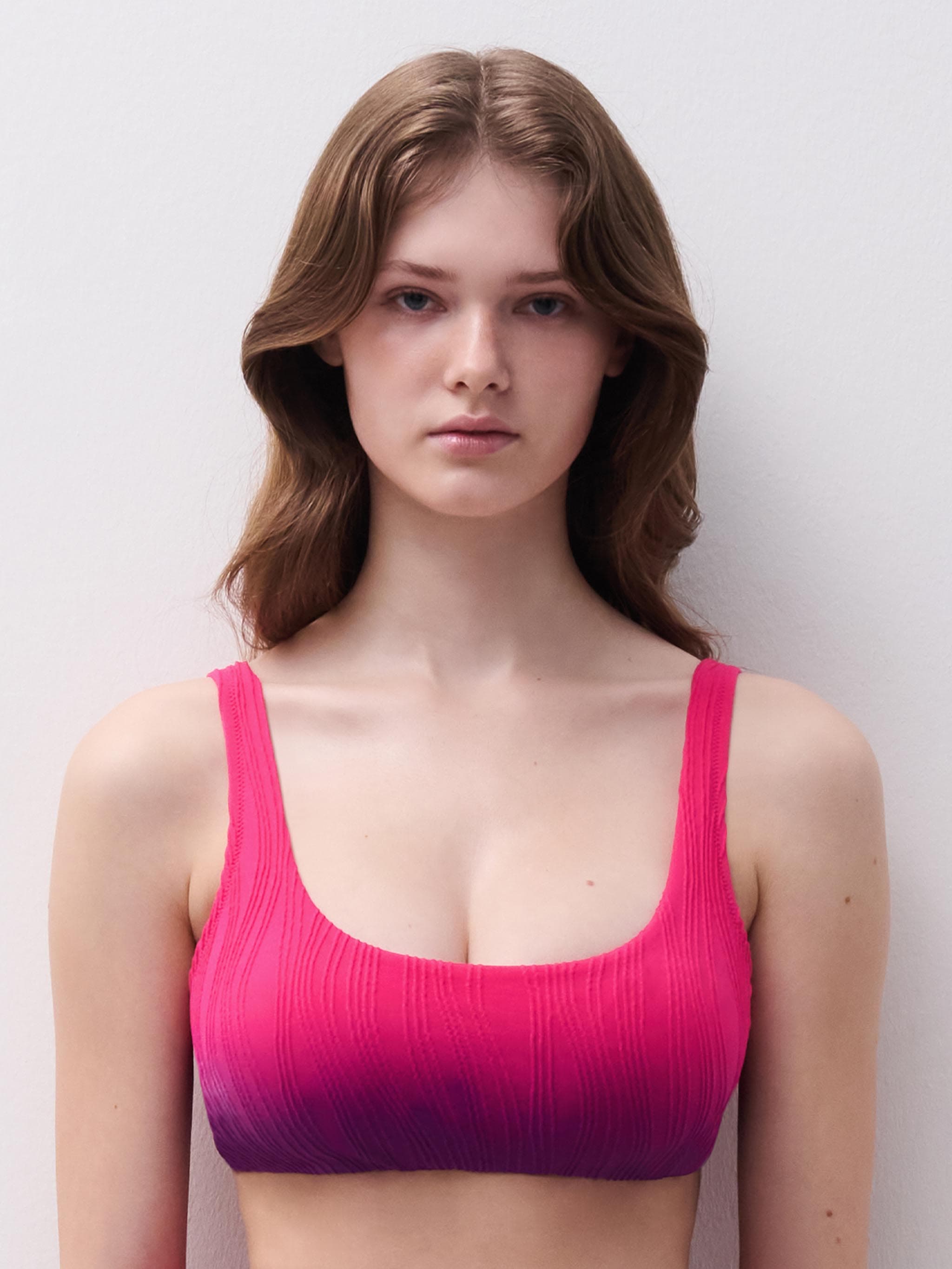 Bügelloser Bikini BH - Sunset Tie & Dye
