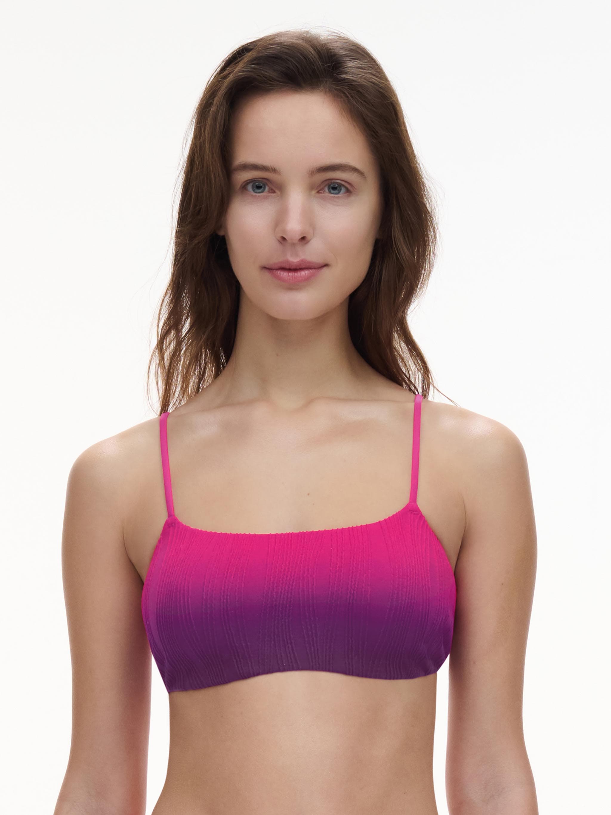 Bügelloser Bikini BH - Sunset Tie & Dye