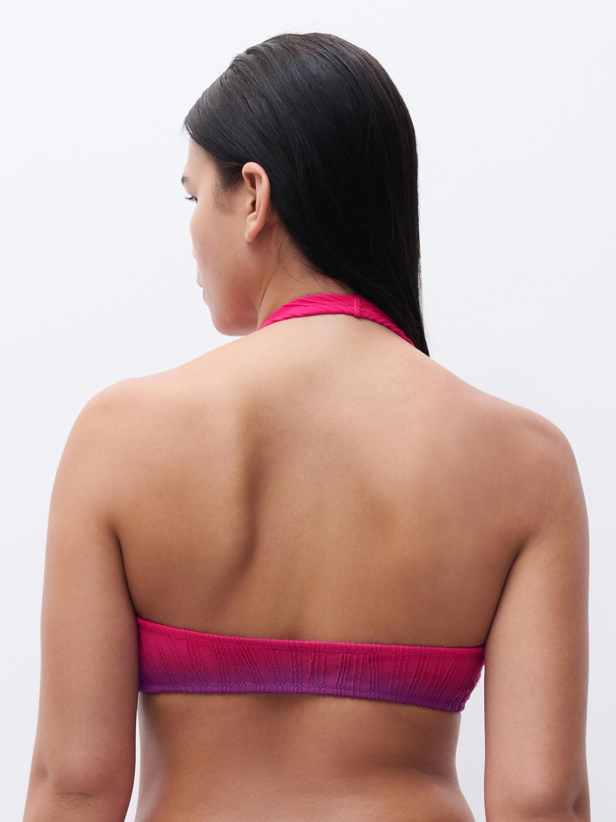 Bügelloser Bikini BH - Sunset Tie & Dye