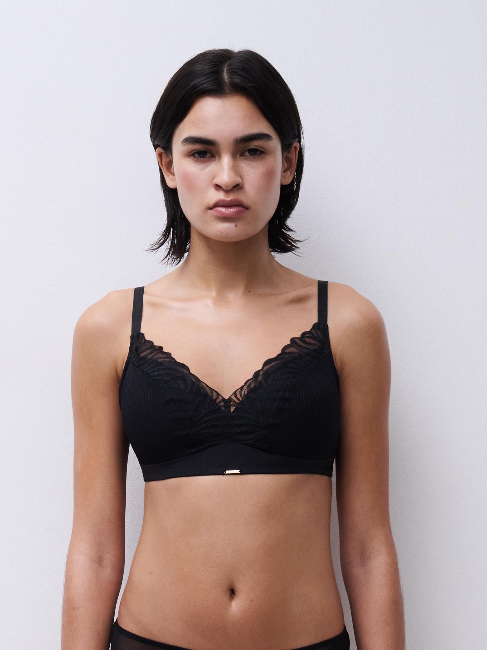 Bügelloser BH - Schwarz