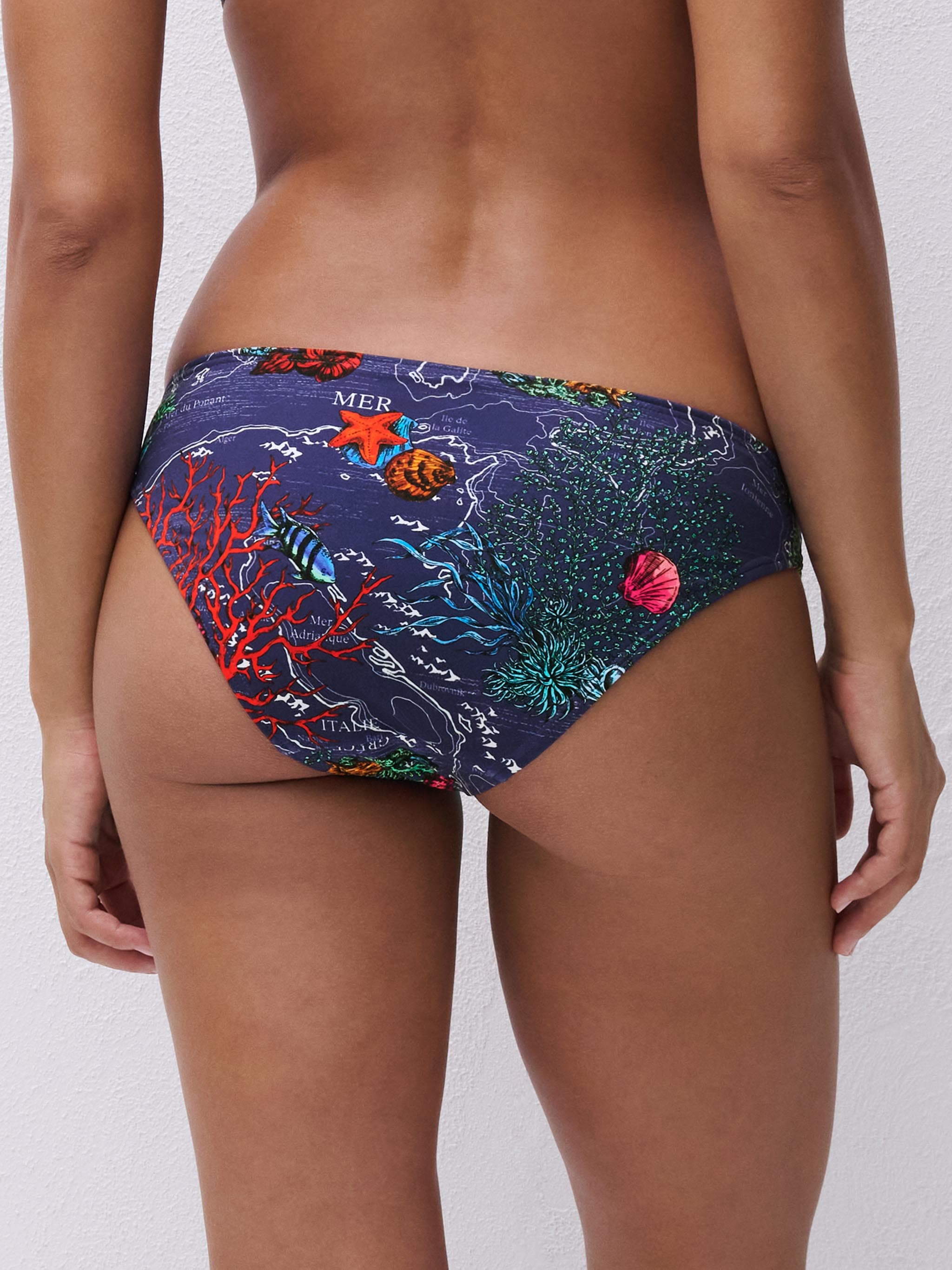 Bikini Slip - Dark mediterranean