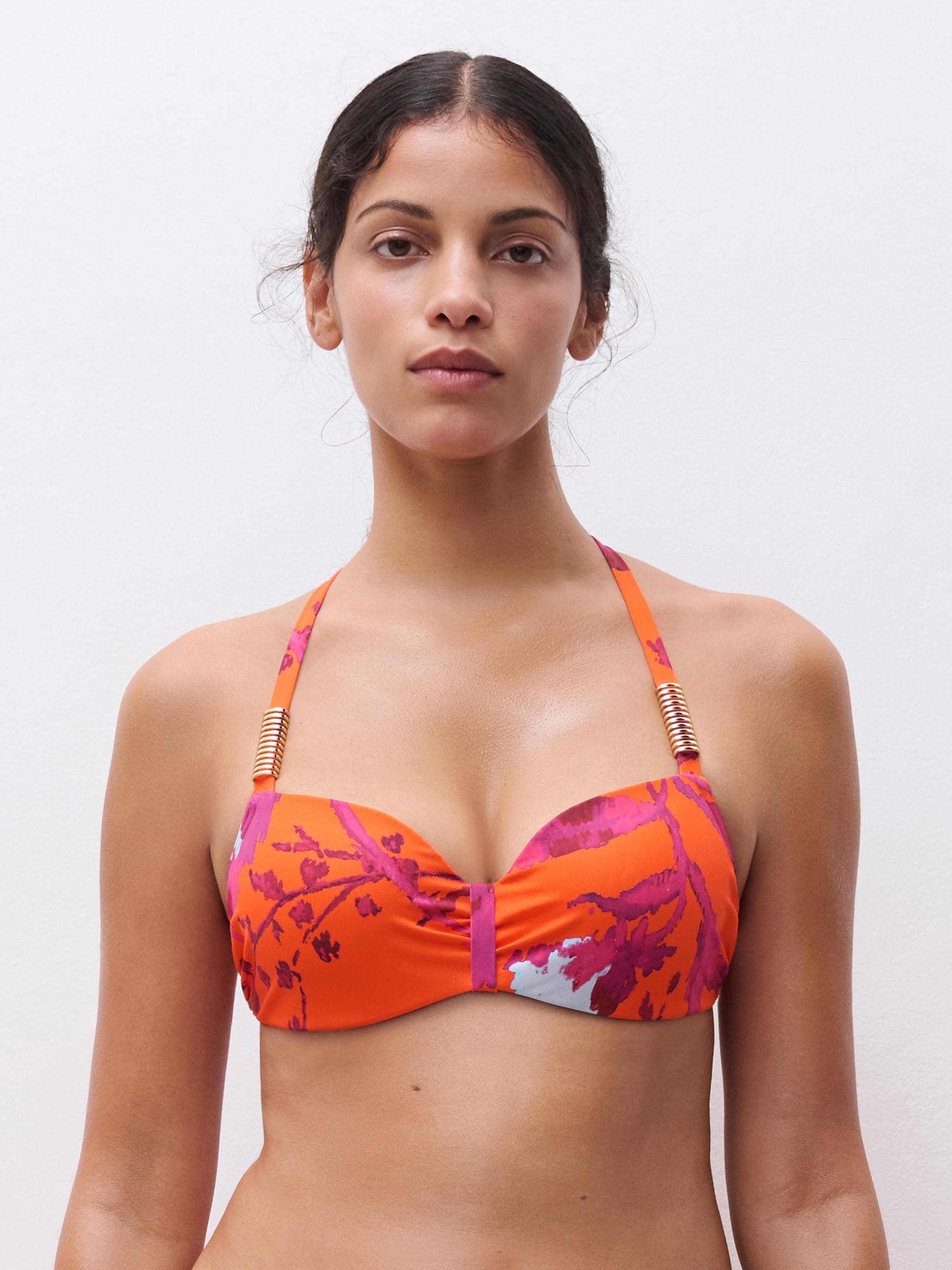Bikini Balconette BH - Painted Flowers