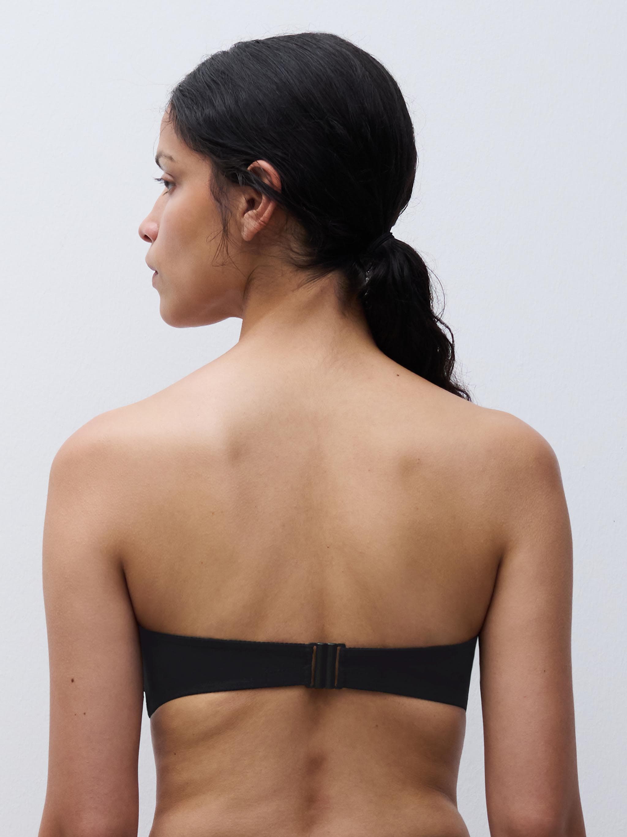 Bikini Bandeau BH - Schwarz