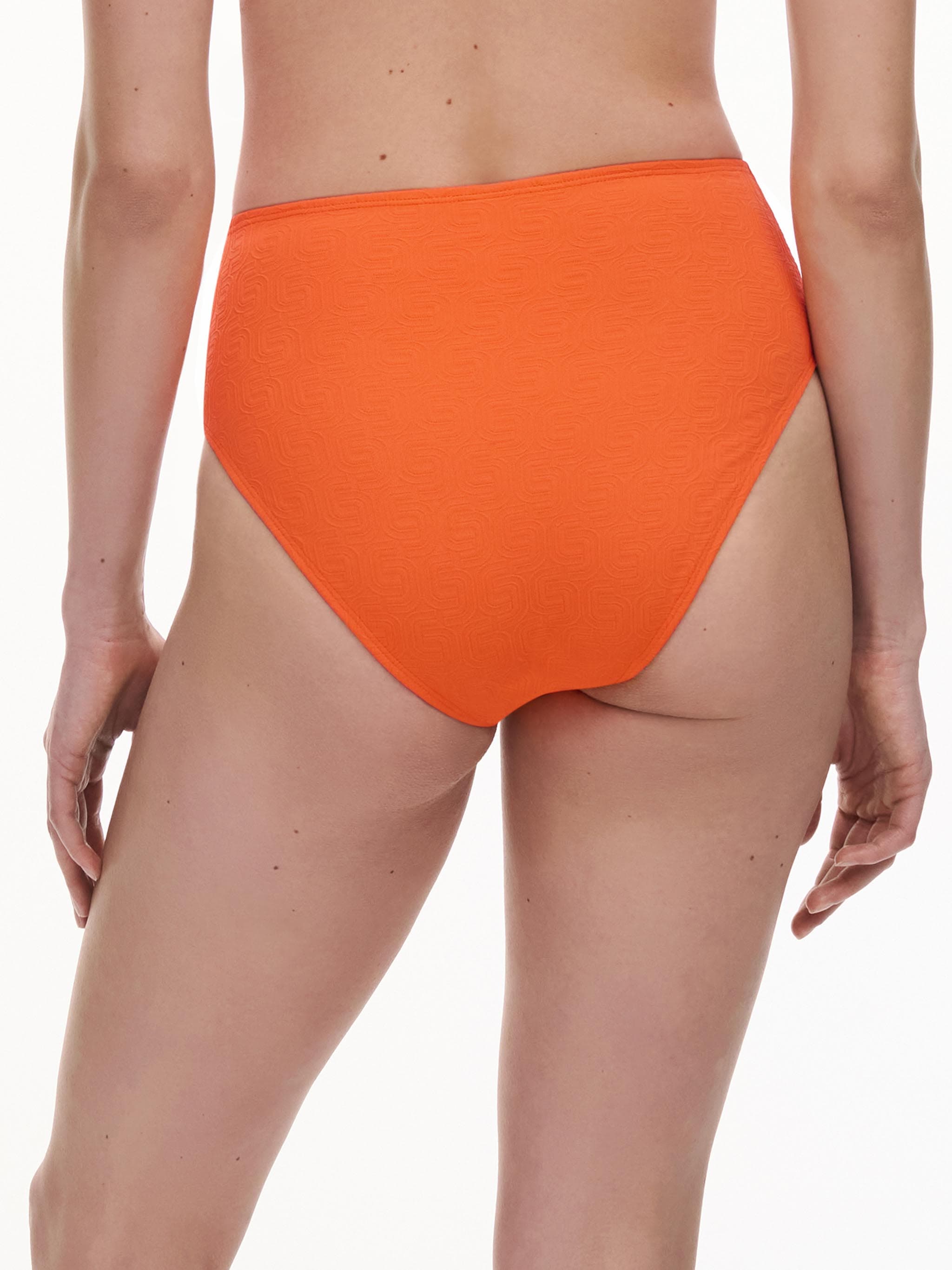 Bikini Taillenslip - Orange Savanna