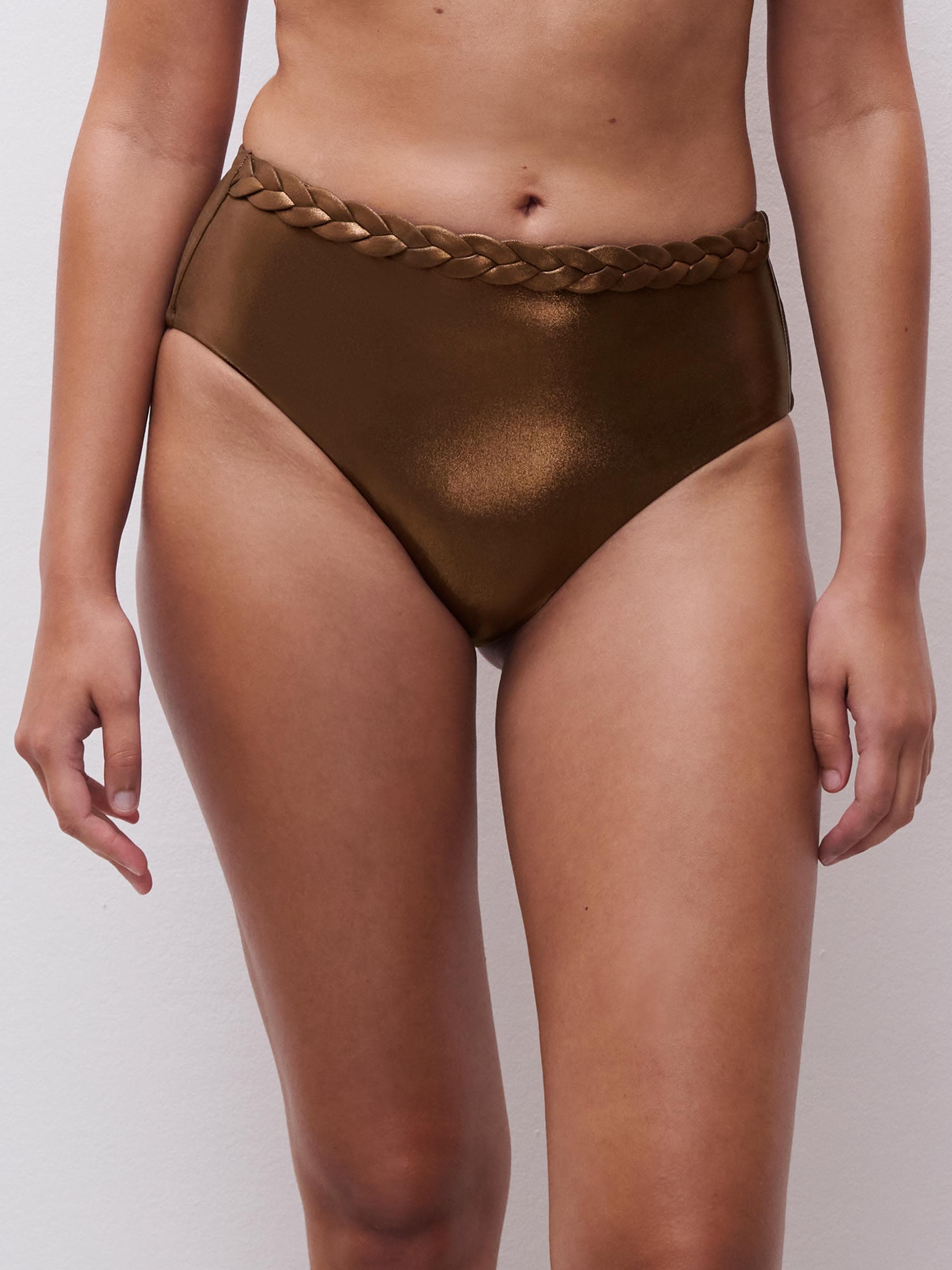 Bikini Taillenslip - Shadow Bronze