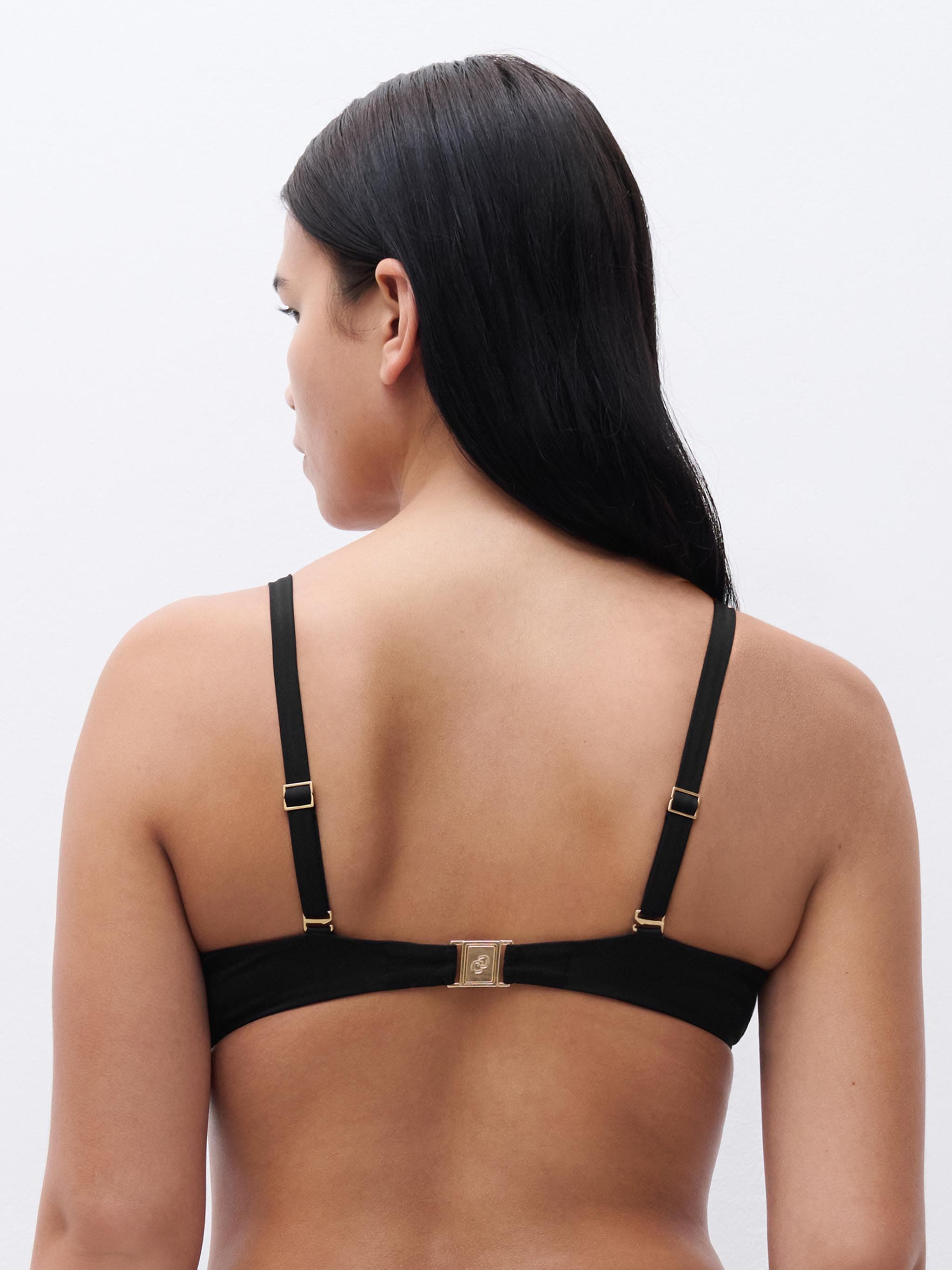 Bikini Bügel BH - Schwarz