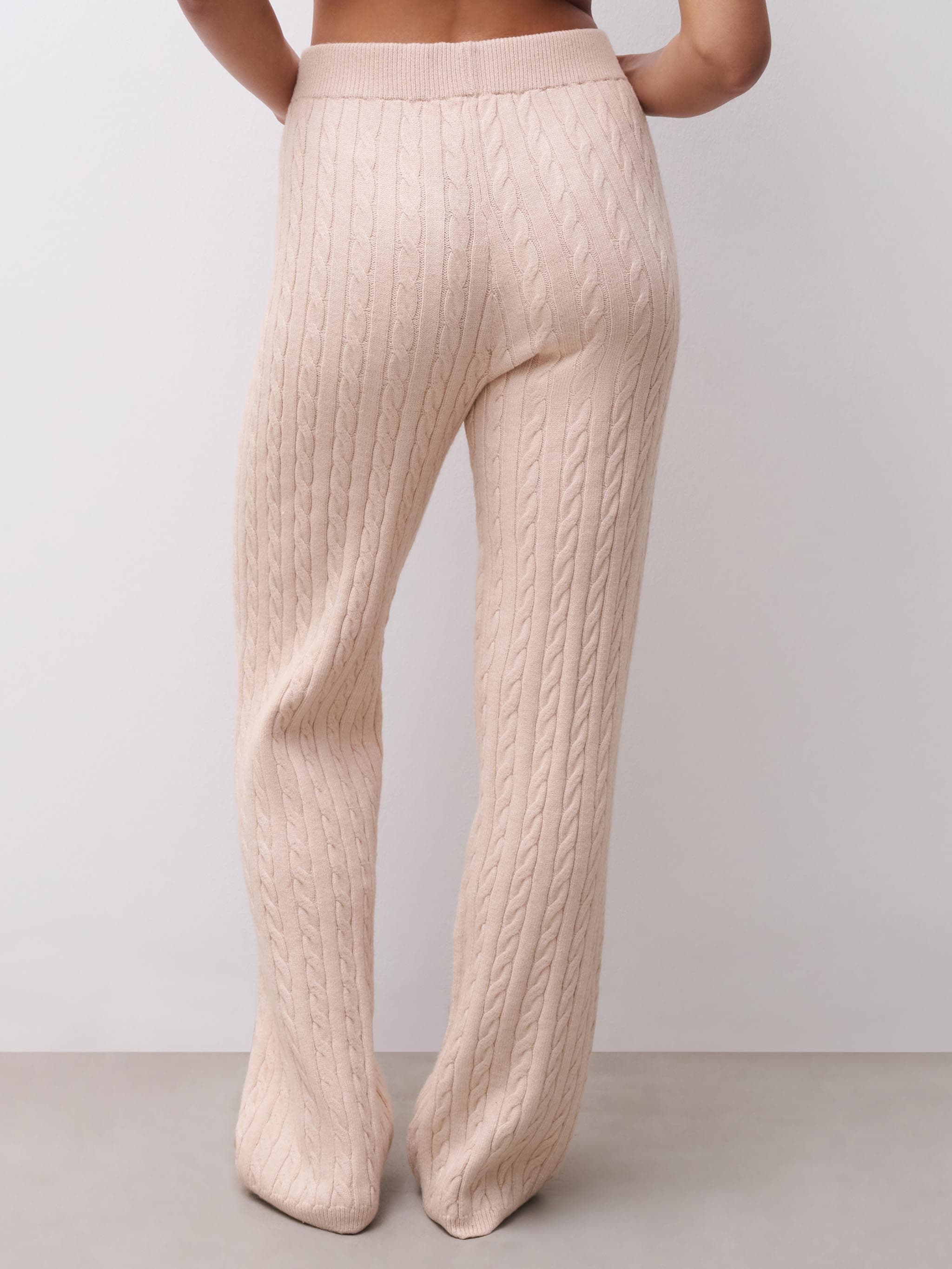 Lange Hose - Sand Nude