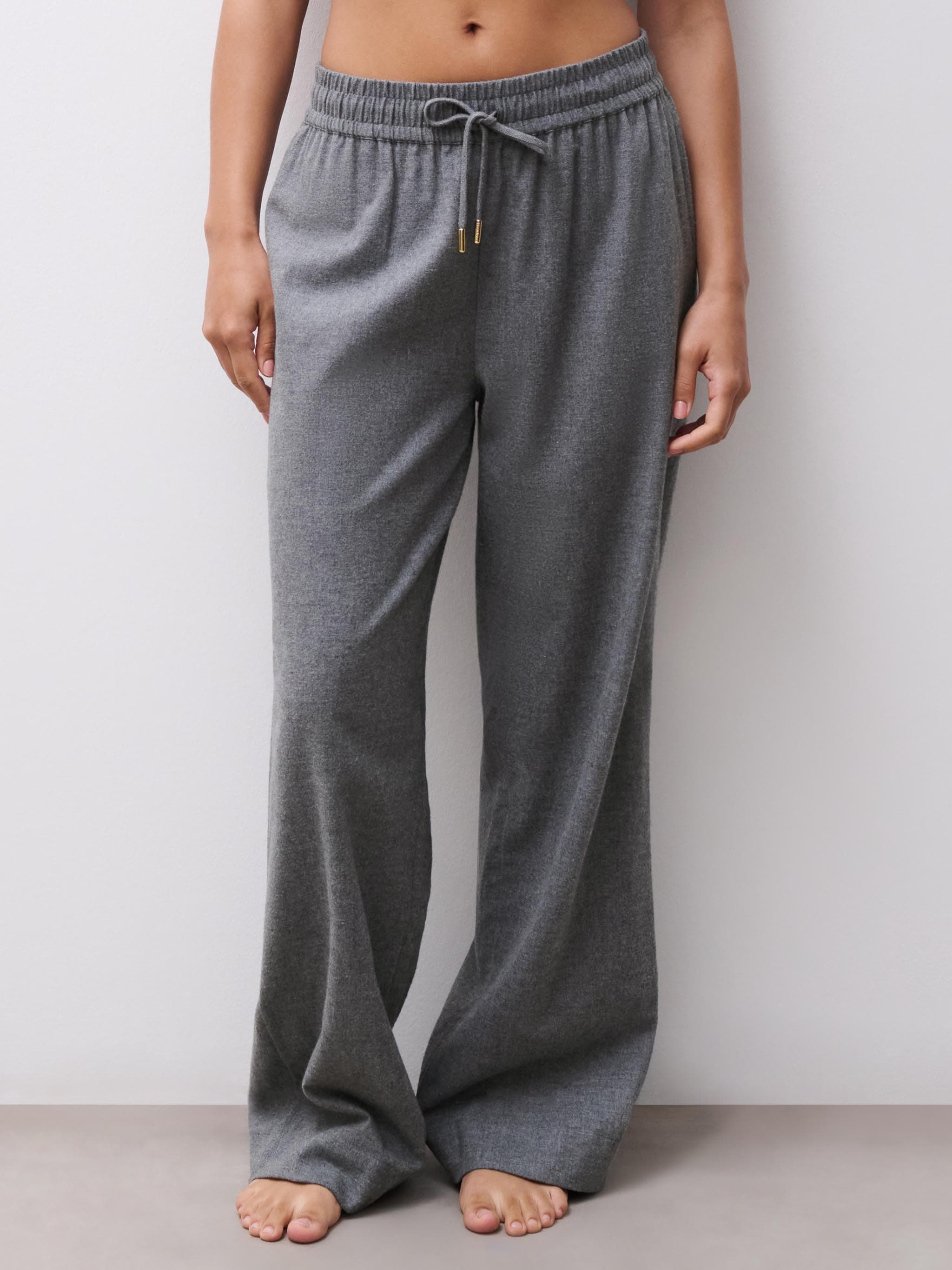 Lange Hose - Mottled Anthracite