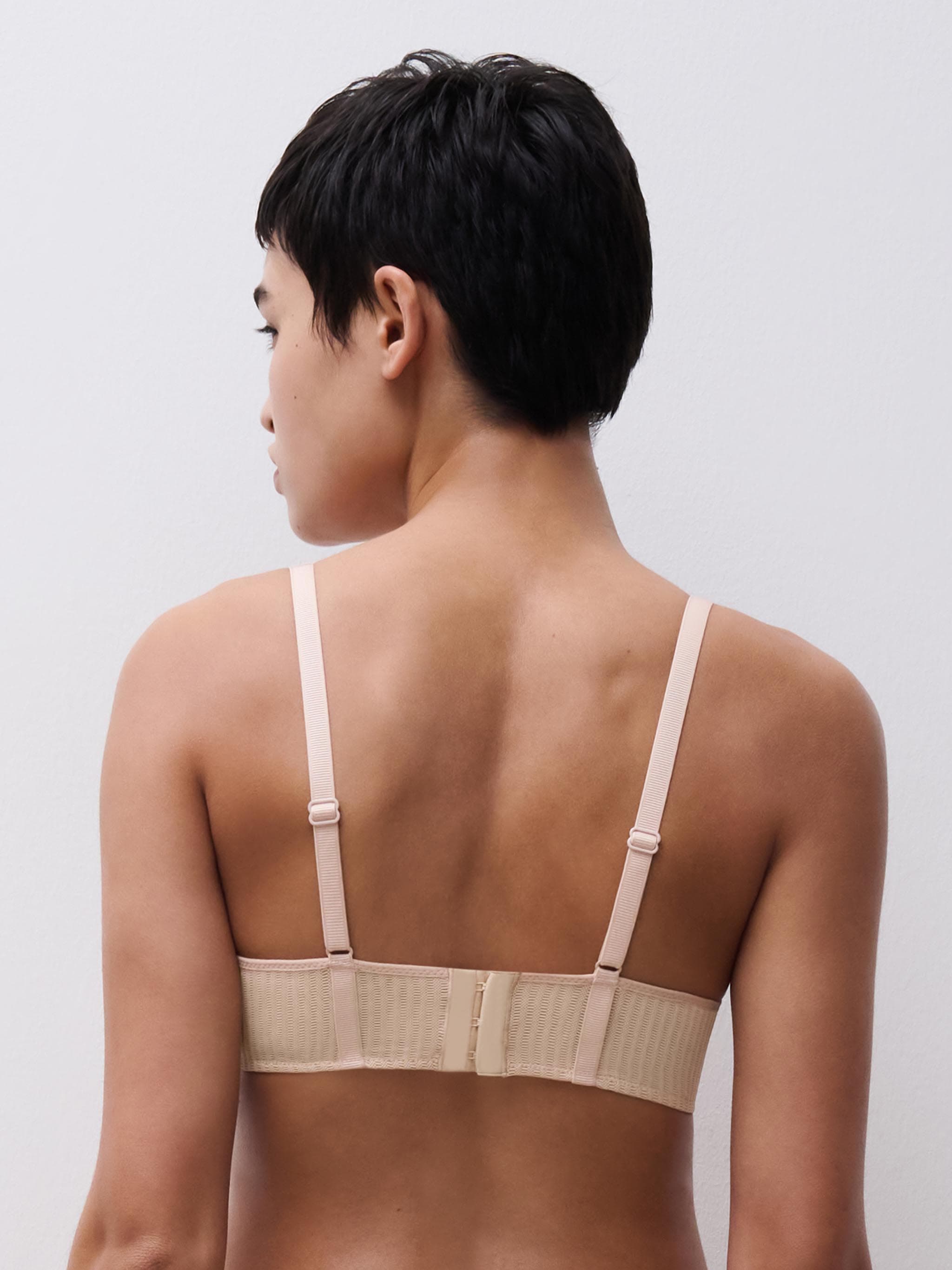 T-Shirt BH - Clay nude / Schwarz