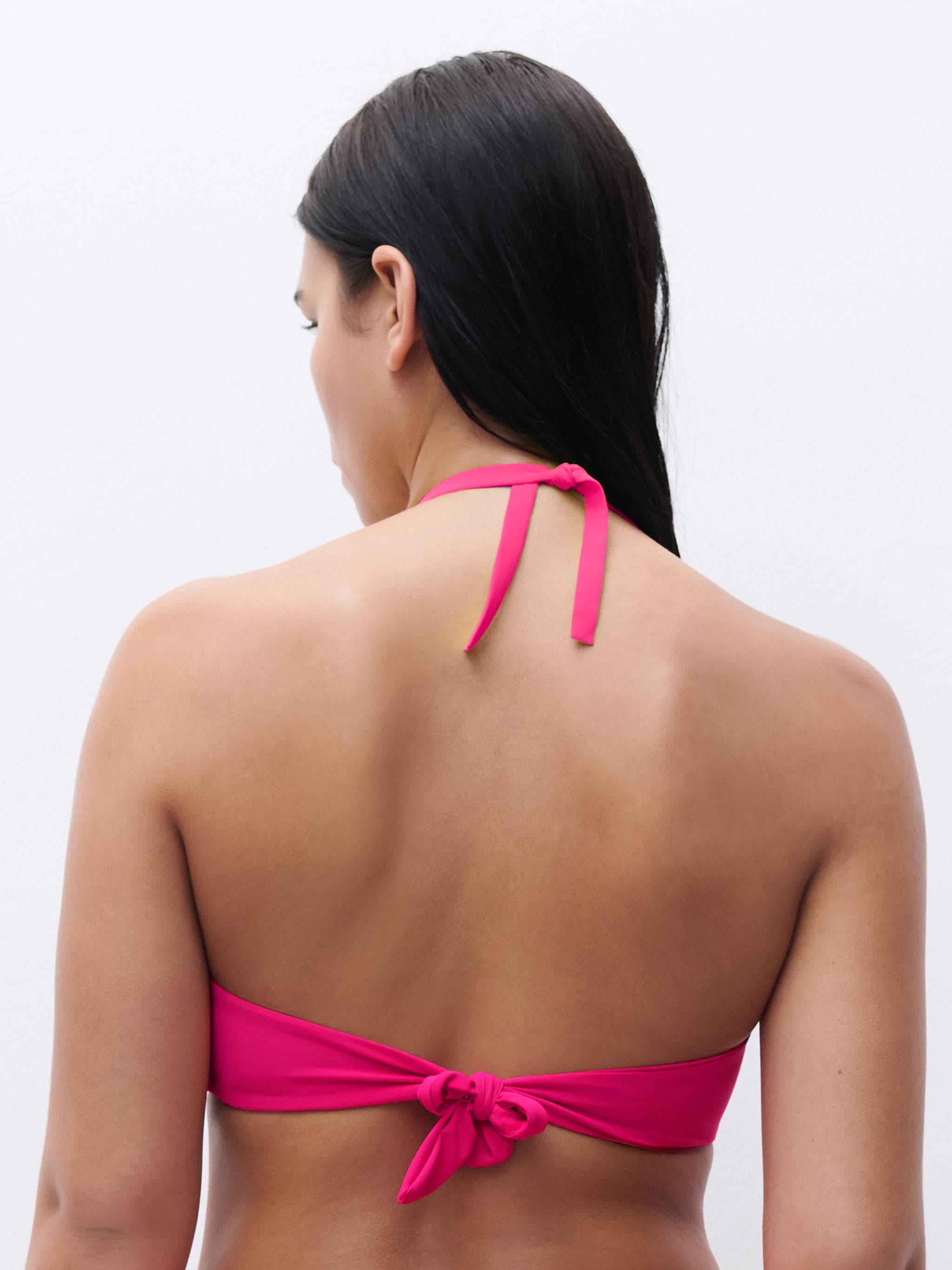 Bikini T-Shirt BH - Himbeere