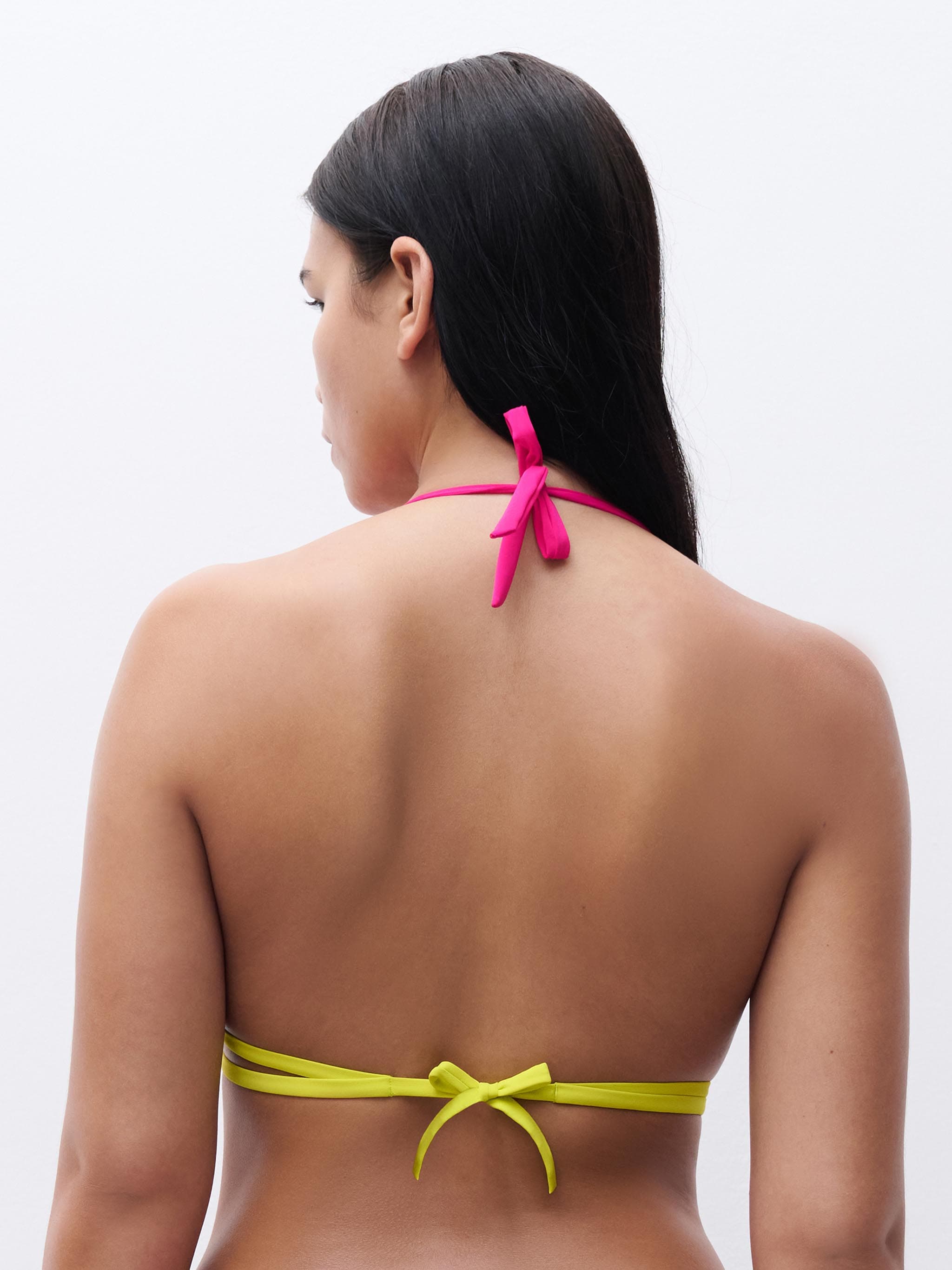 Triangel Bikini BH - Himbeere