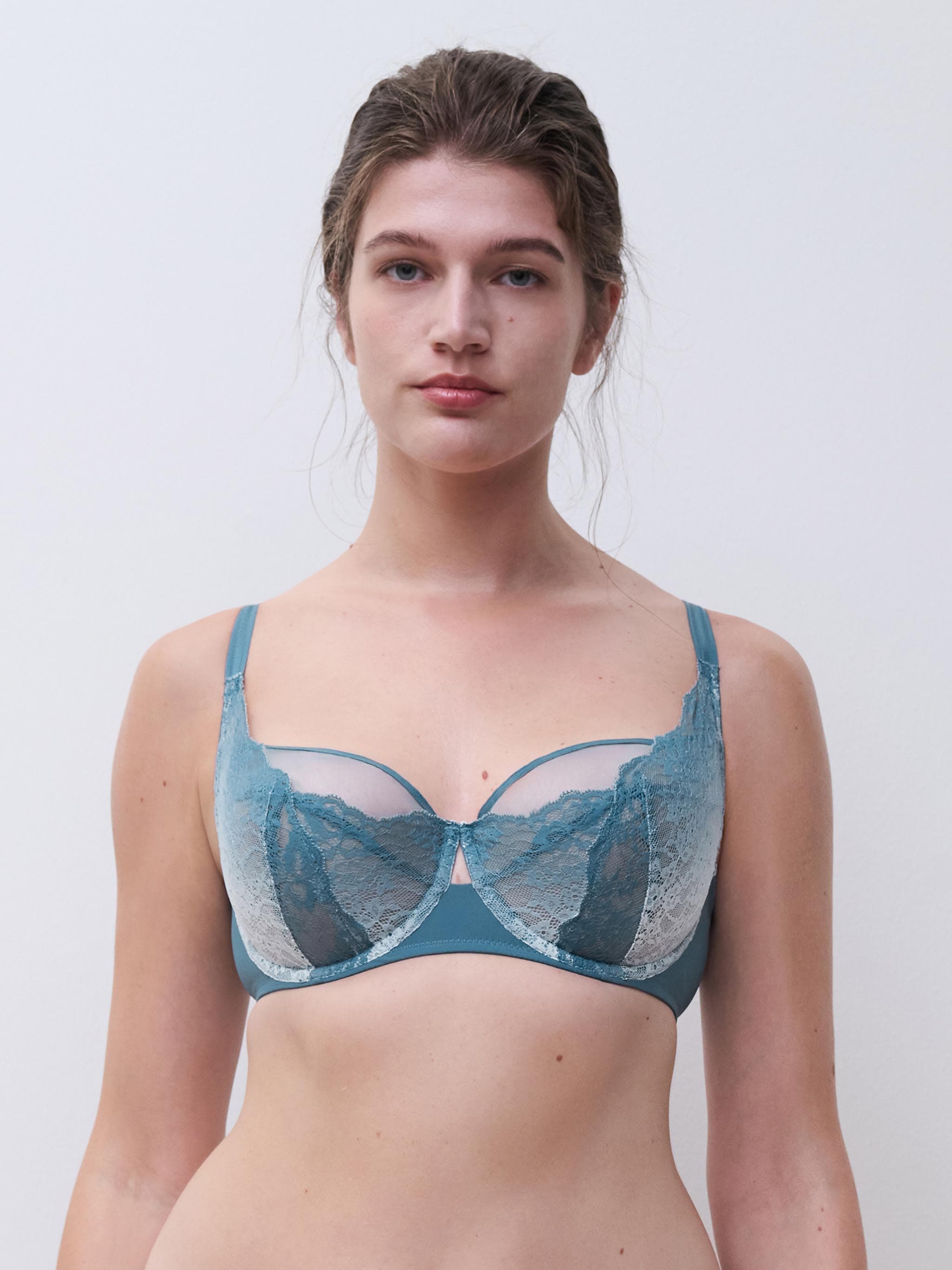 Balconette BH - Petrolblau Gradient