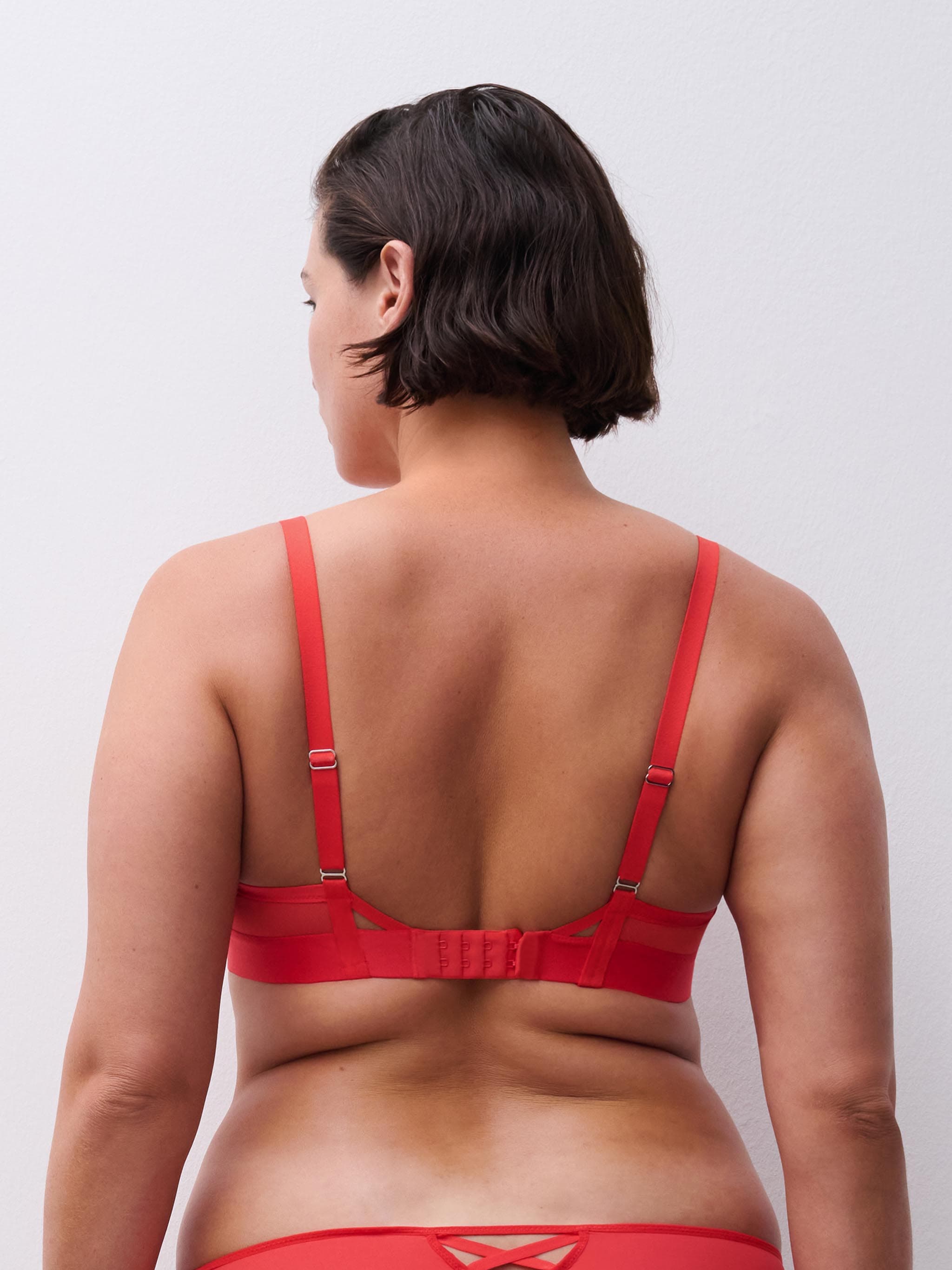 Bügelloser BH - Extravagante Blume