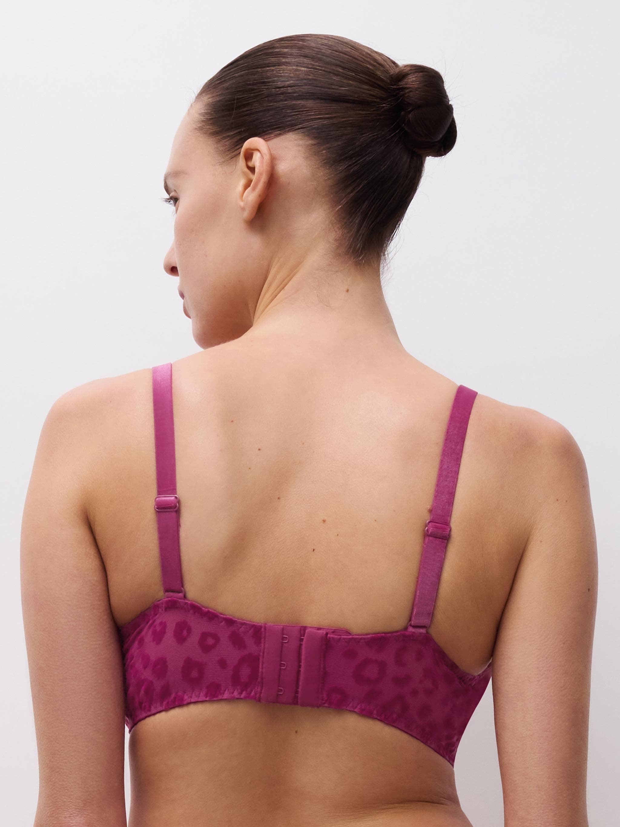 T-Shirt BH - Dunkel Fuchsia