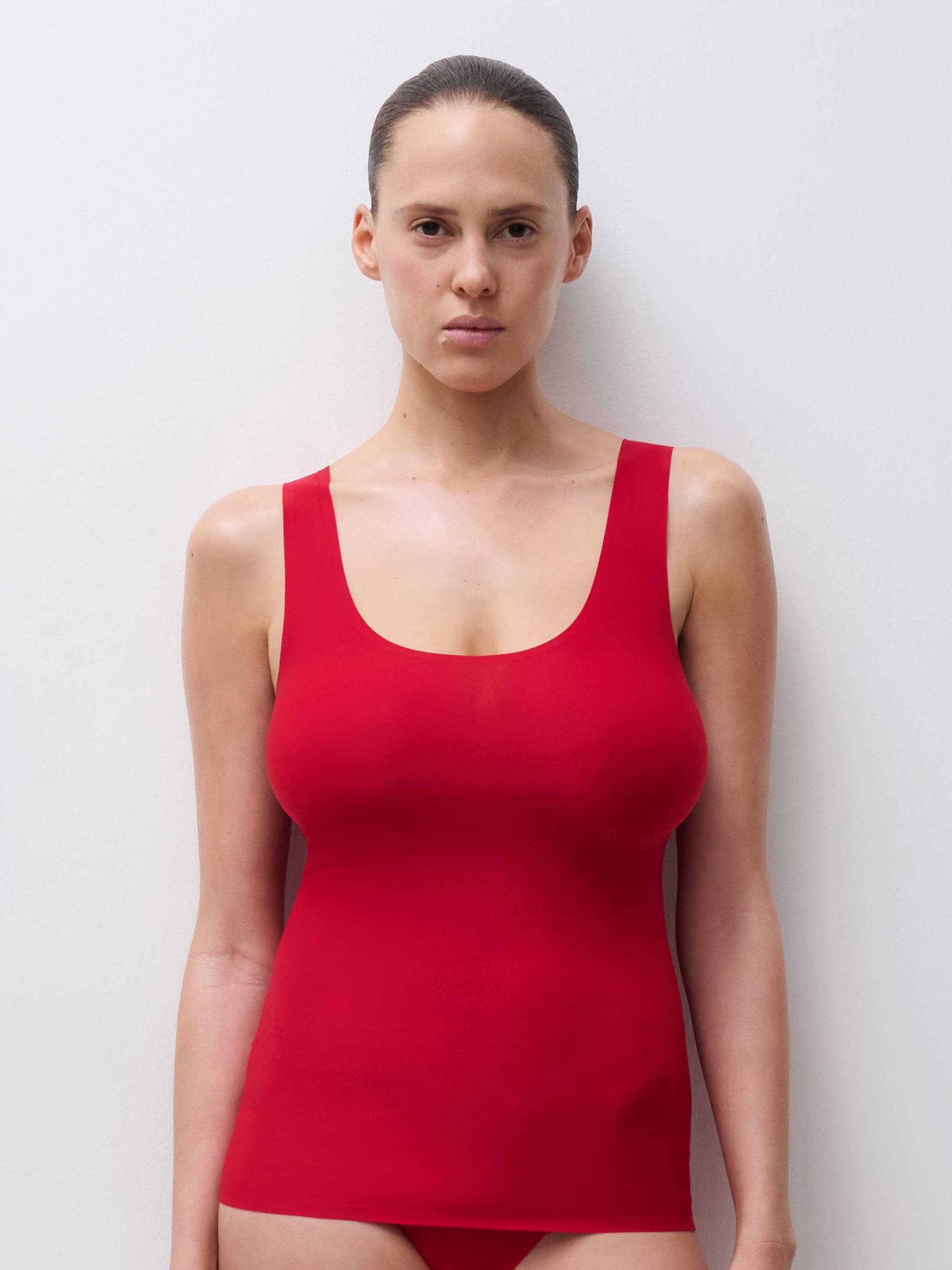 Top - Poppy Red