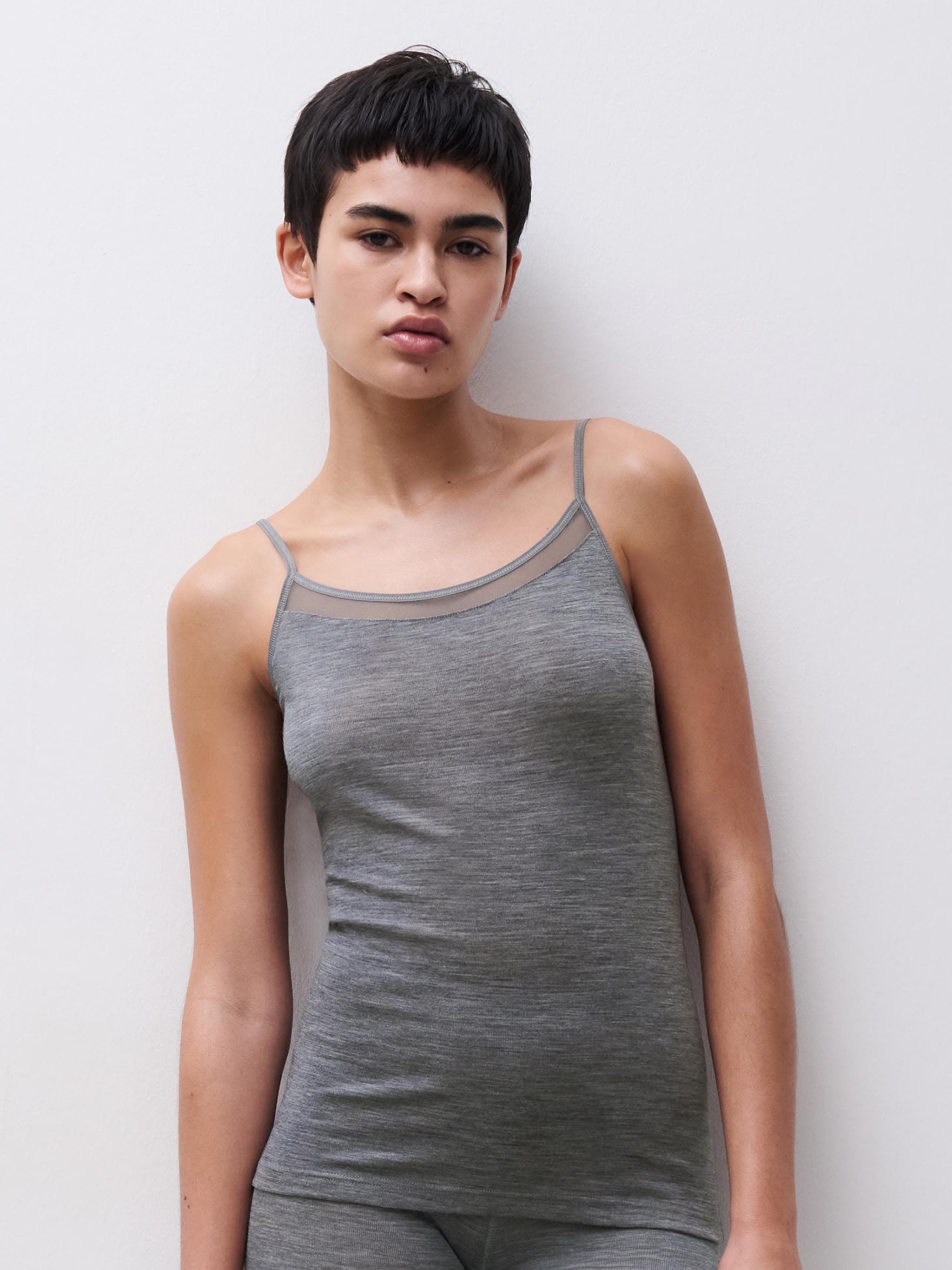 Top - Heather Grau