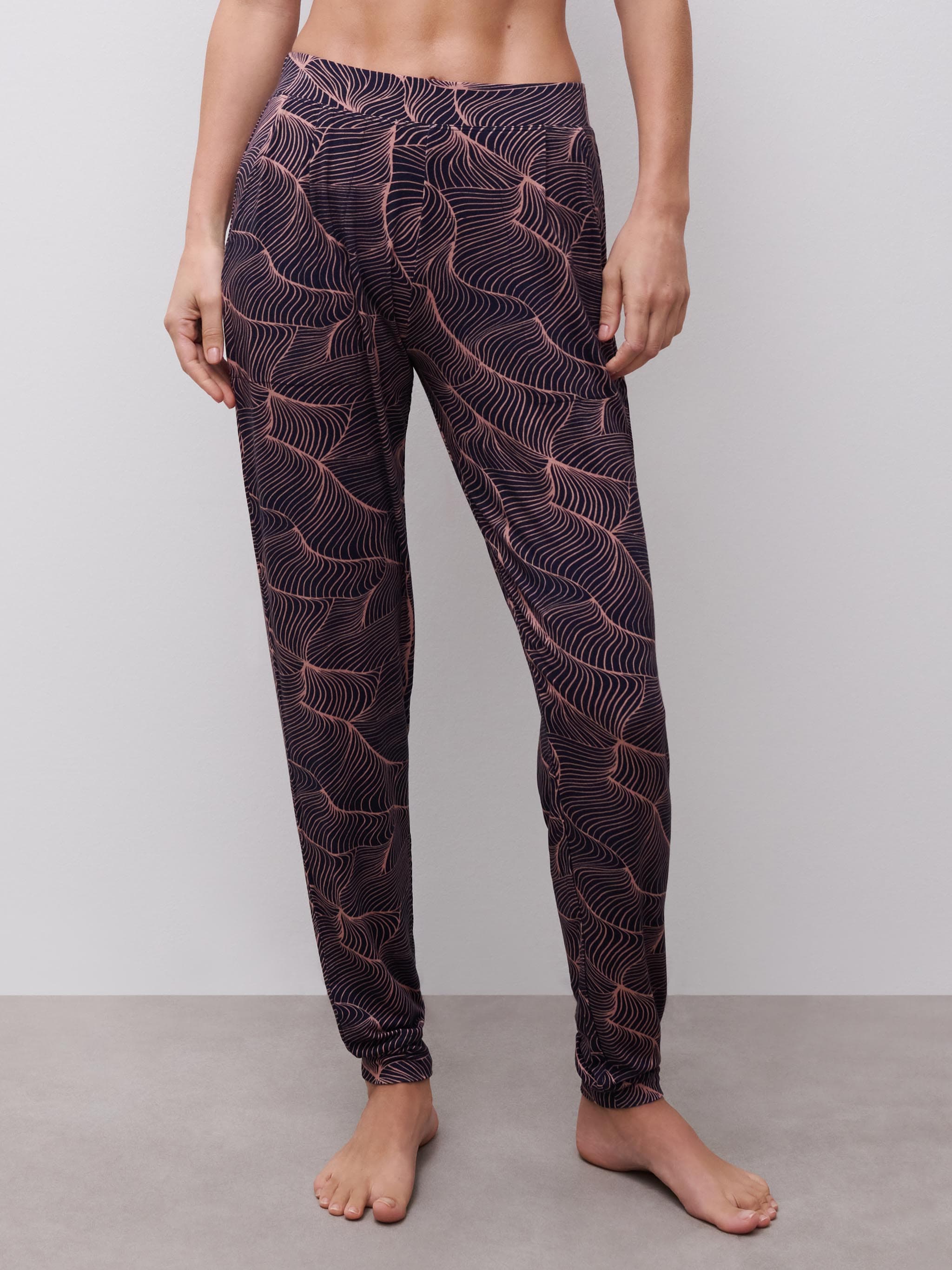 Lange Hose - Blush Waves