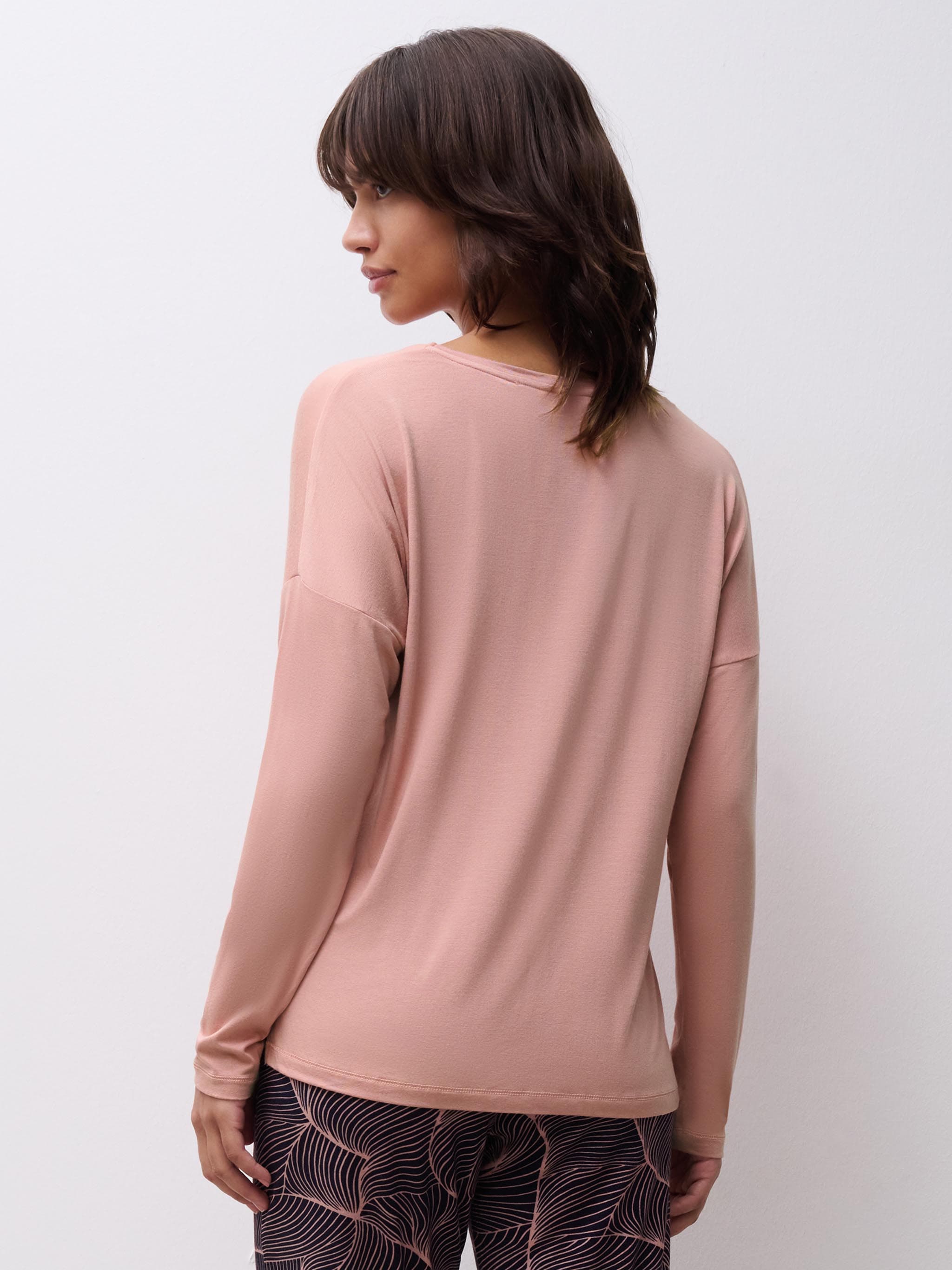 Langarmshirt - Blush