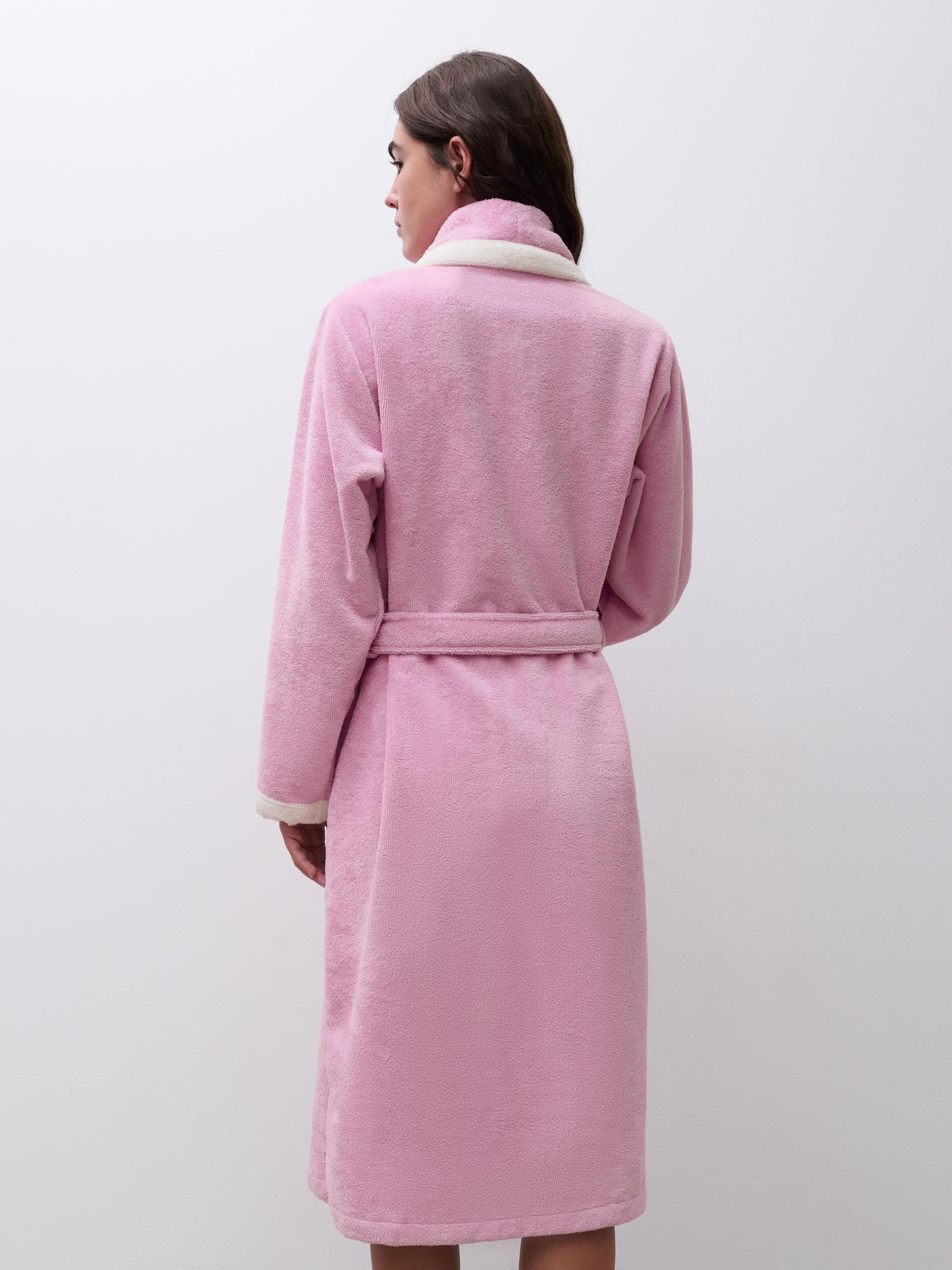 Bademantel - Rose Mauve