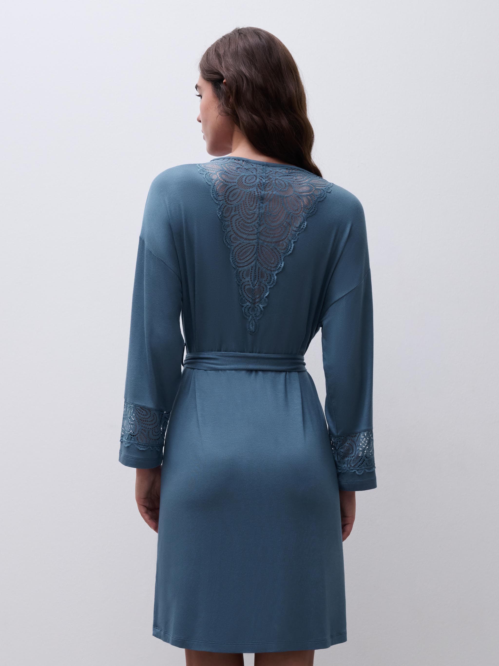 Kimono - Jeans Blau