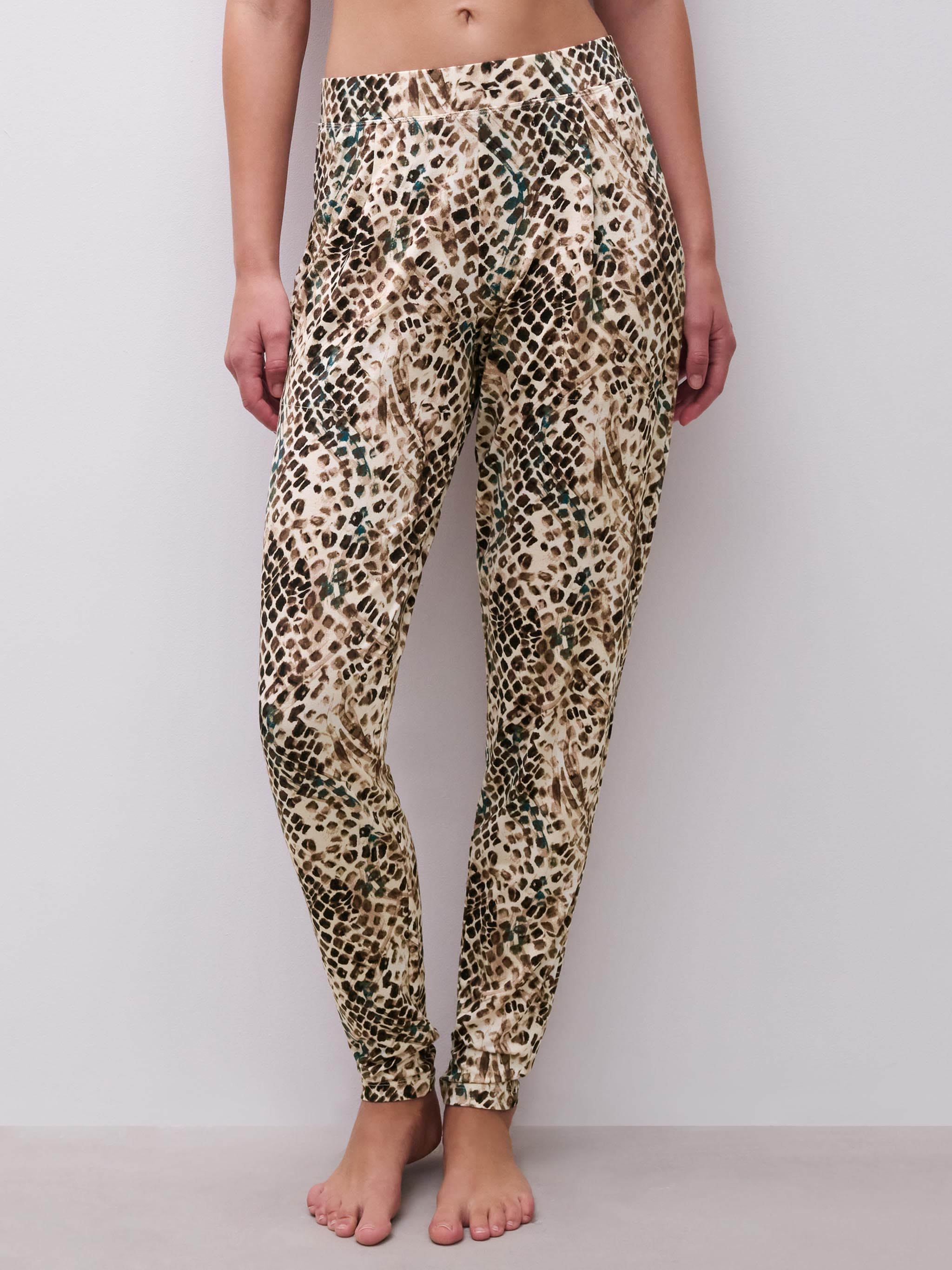 Lange Hose - Reptile Print