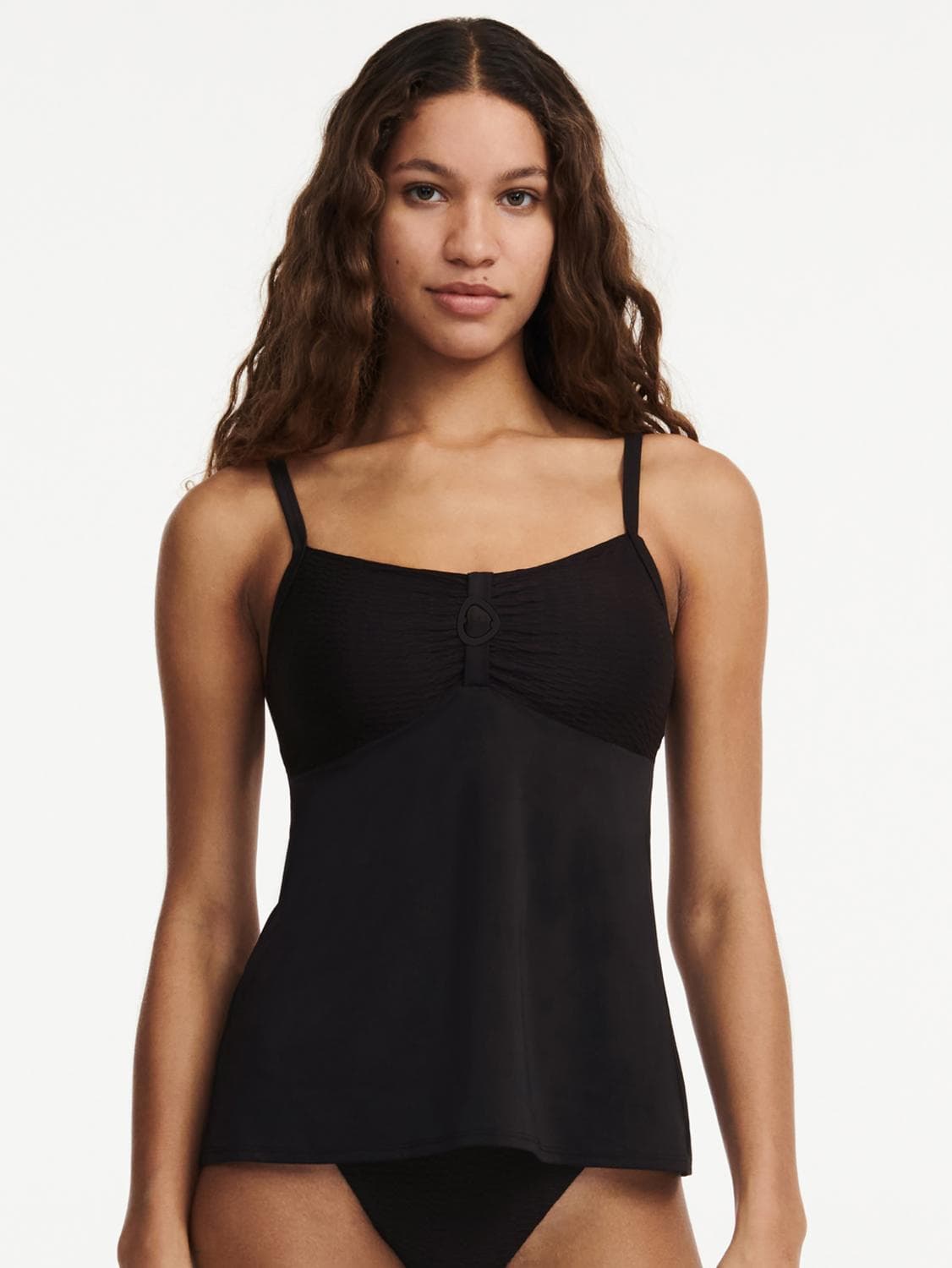 Tankini Top - Schwarz
