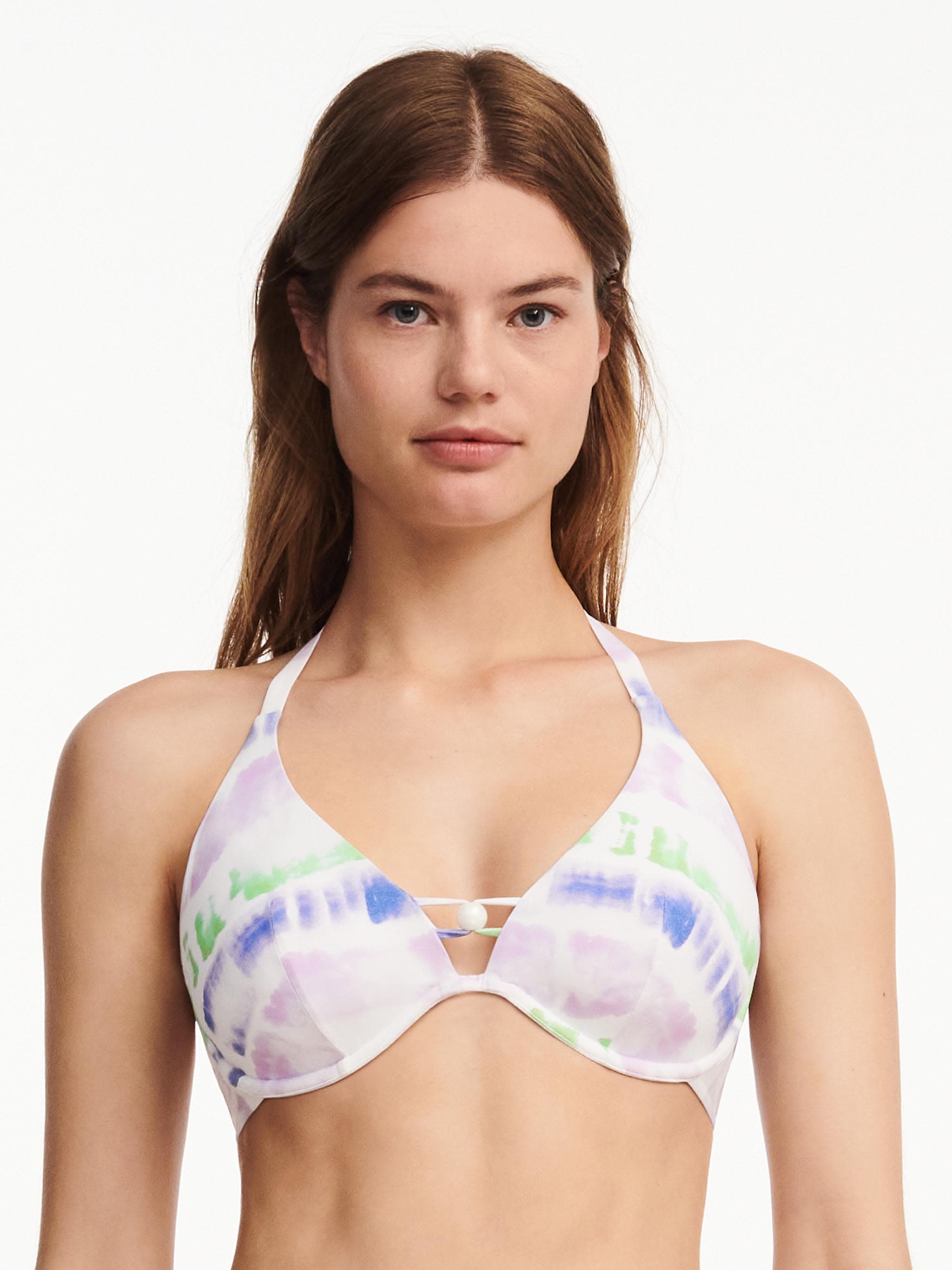Bikini Bügel BH - Shaded tie and dye