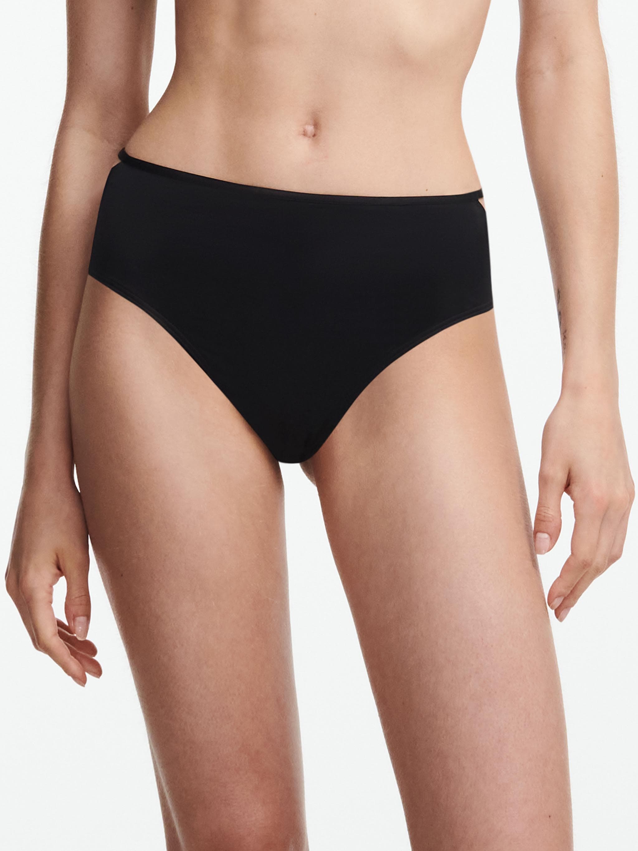 Bikini Taillenslip - Schwarz