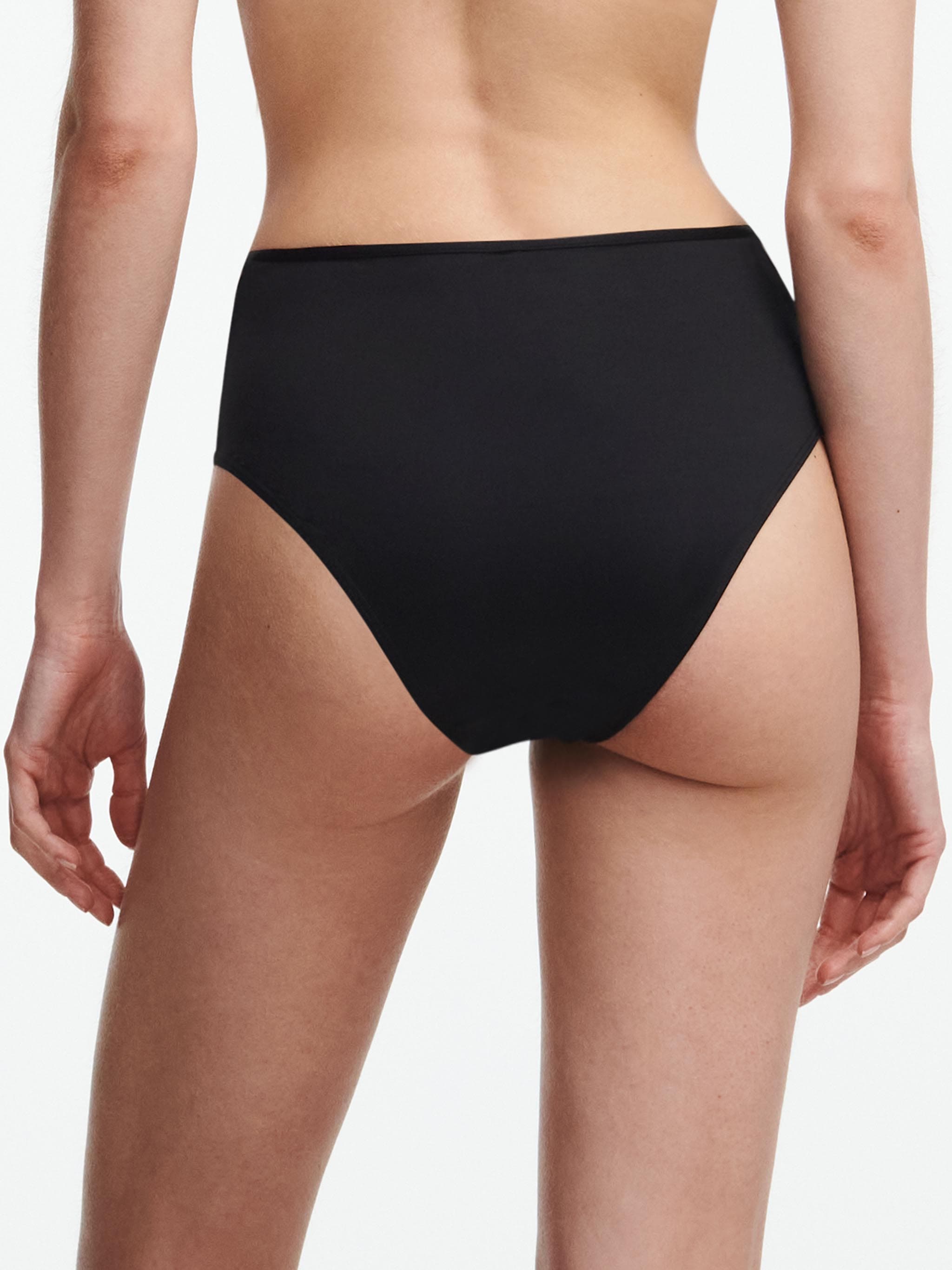 Bikini Taillenslip - Schwarz