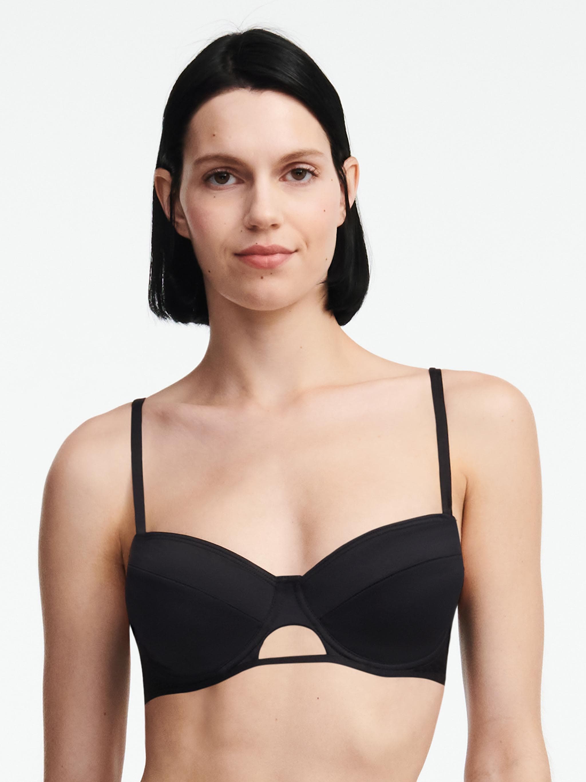 Bikini Bügel BH - Schwarz
