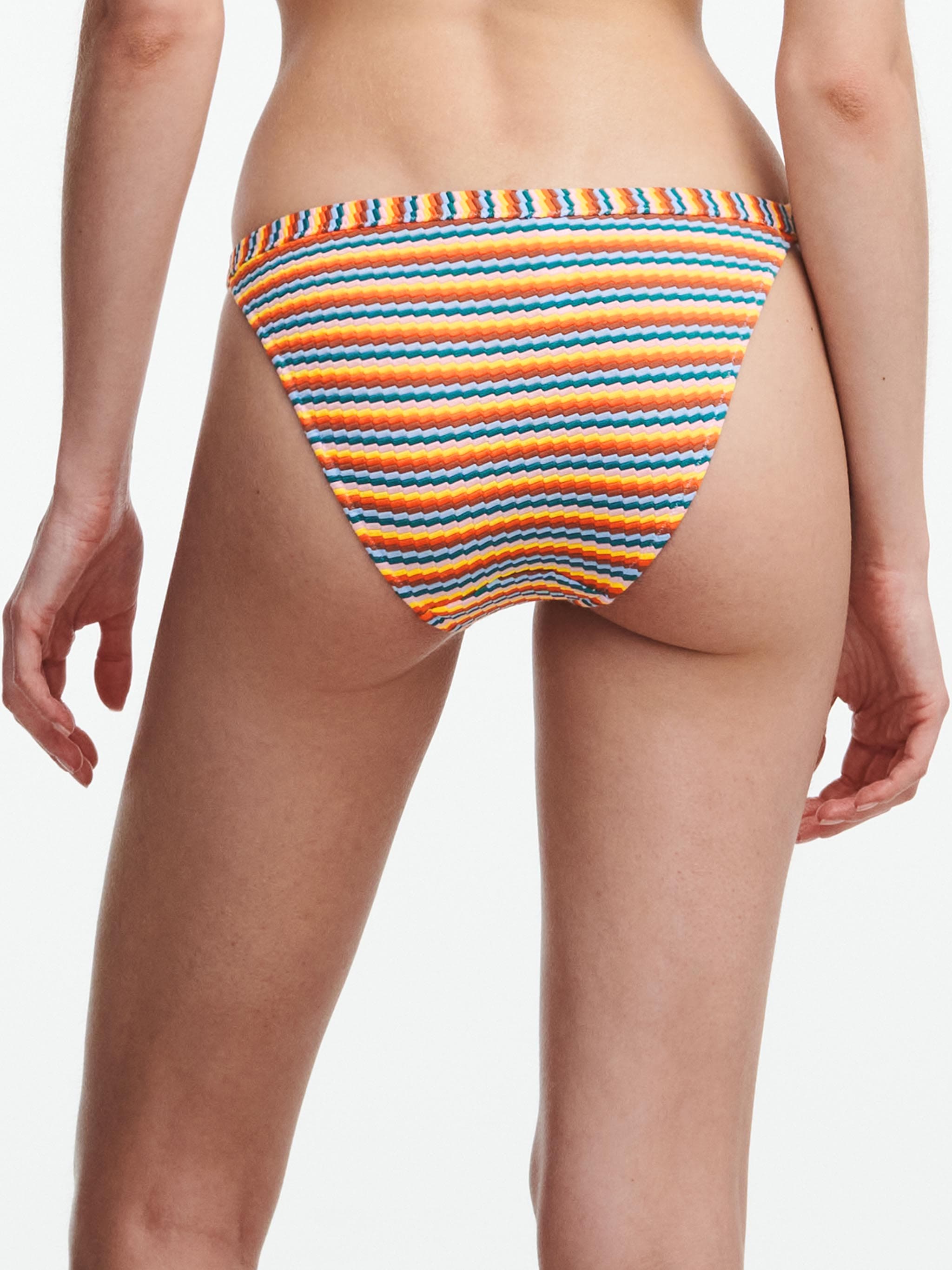 Bikini Slip - Mehrfarbig Stripes