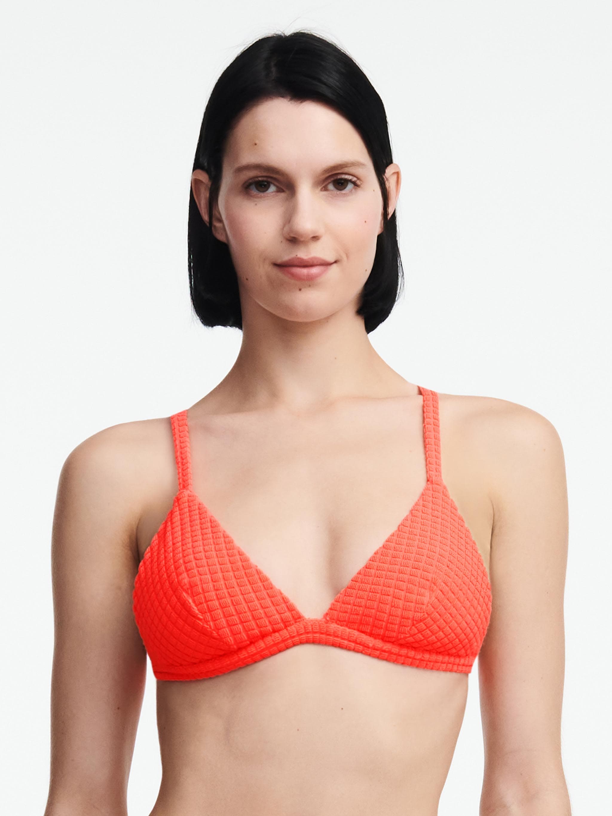 Triangel Bikini BH - Fluo Pink