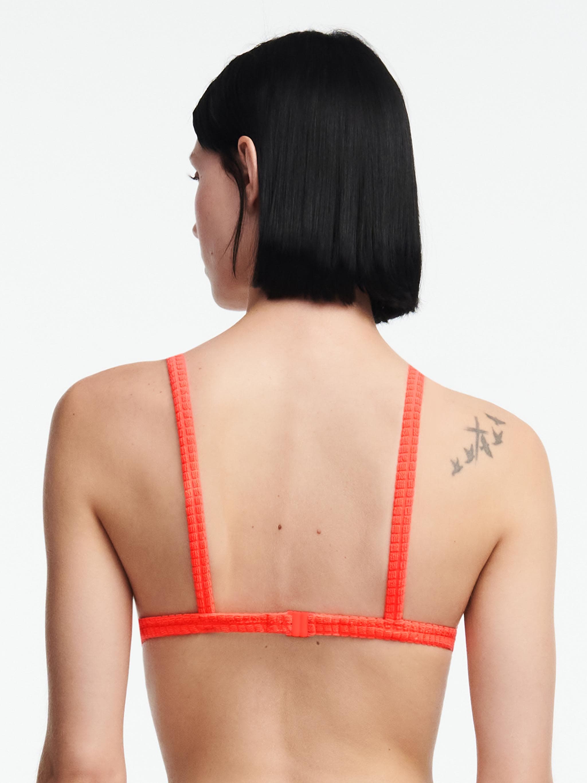 Triangel Bikini BH - Fluo Pink