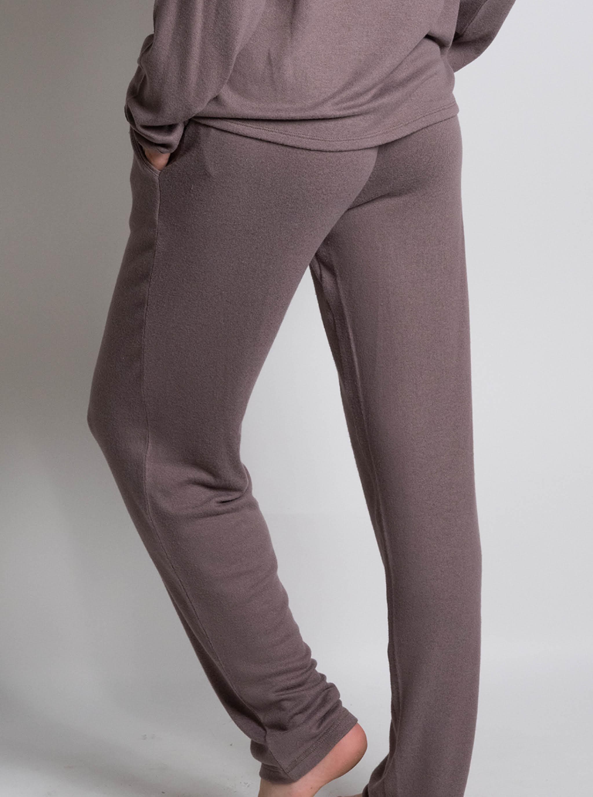 Lange Hose - Safari Grau