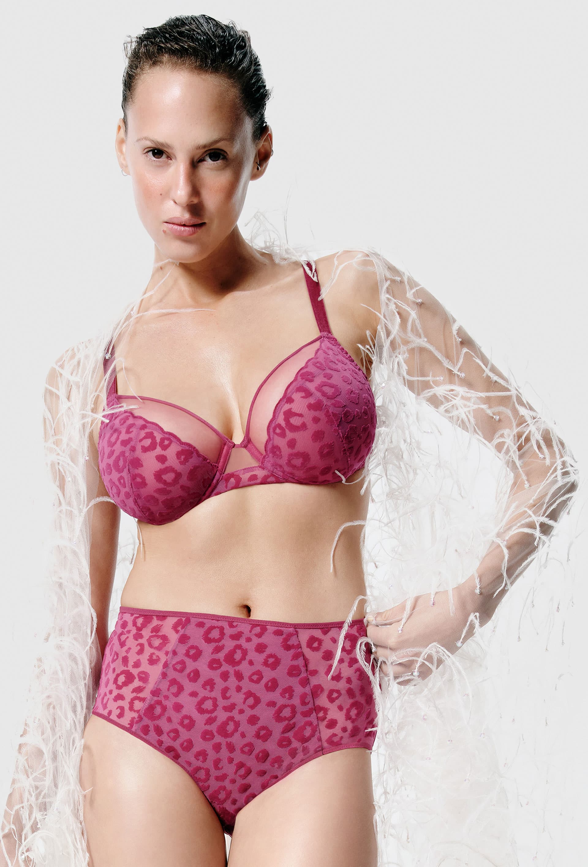 Pinkfarbenes Girls Set