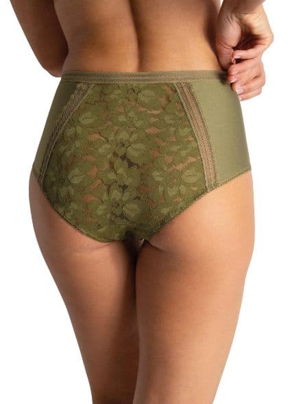 Grüner Passionata Taillenslip mit Spitze