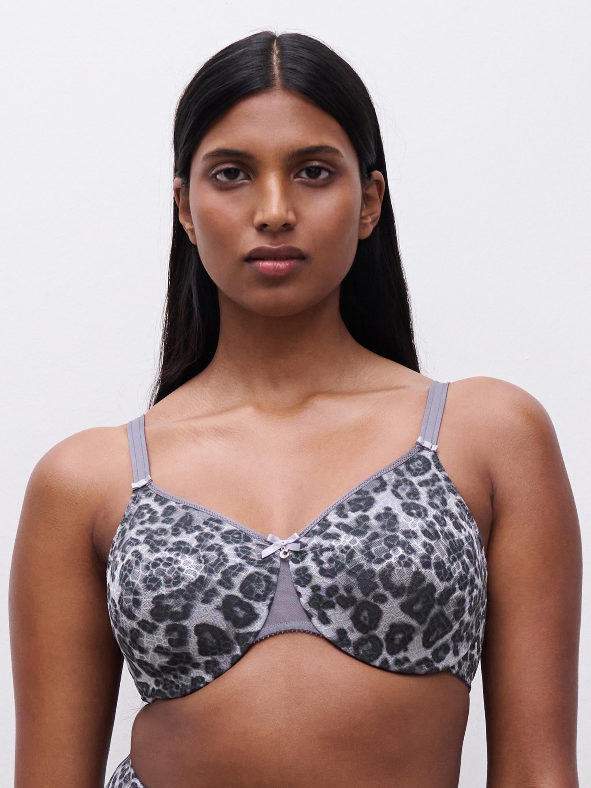 Bügel BH - Grey Leopard