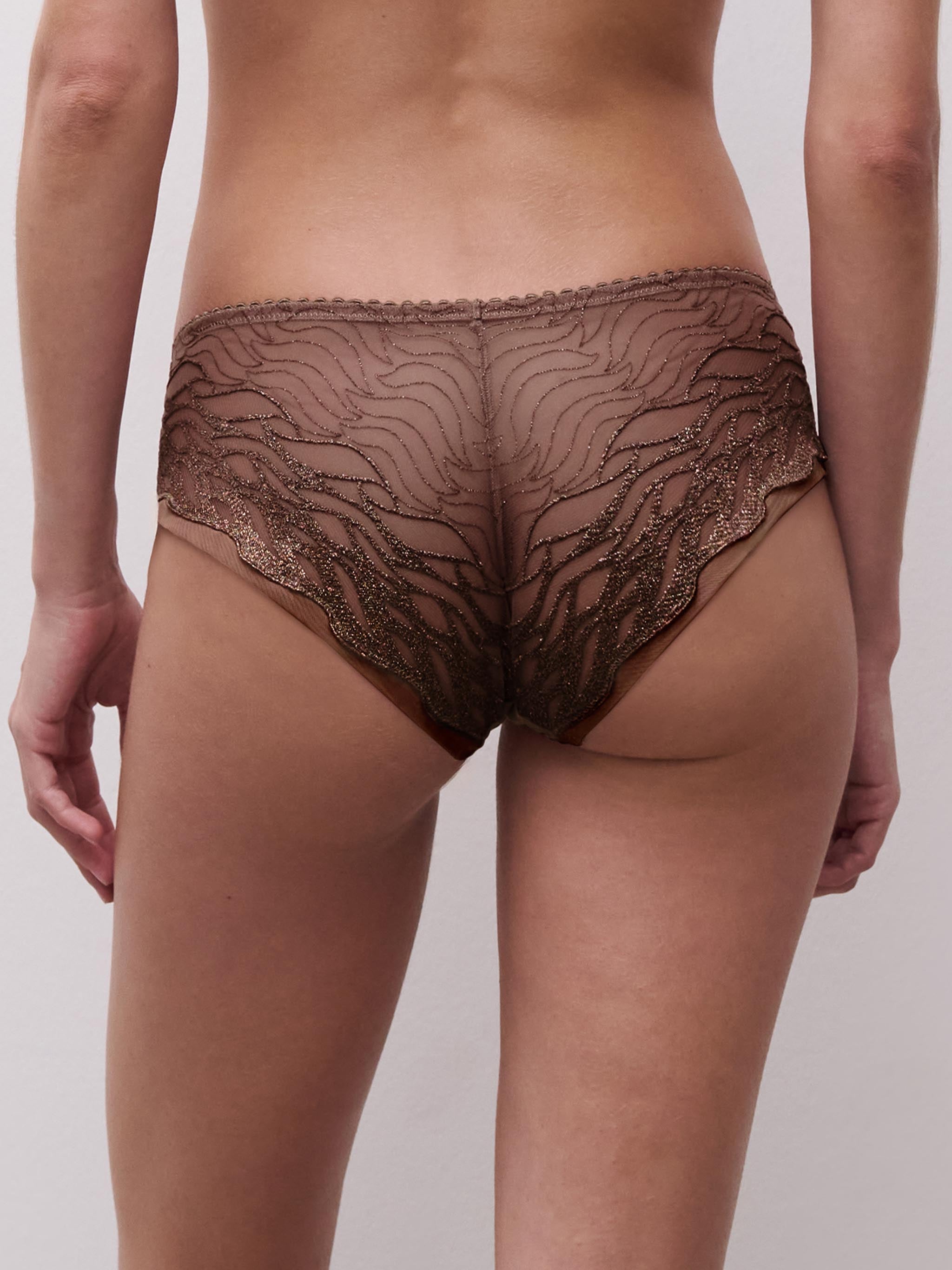 Shorty - Cinnamon Lurex